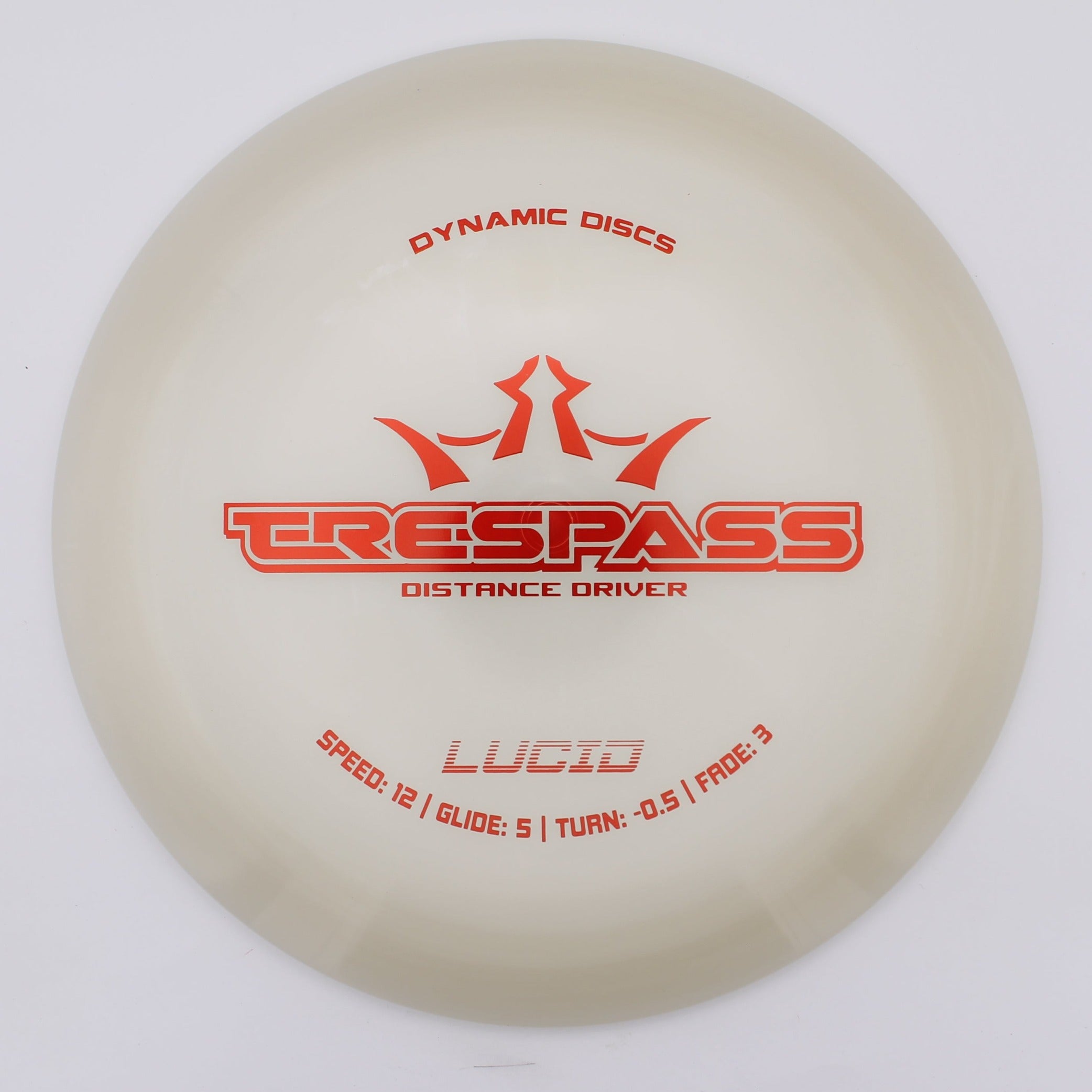 Dynamic Discs Distance Driver Trespass Lucid