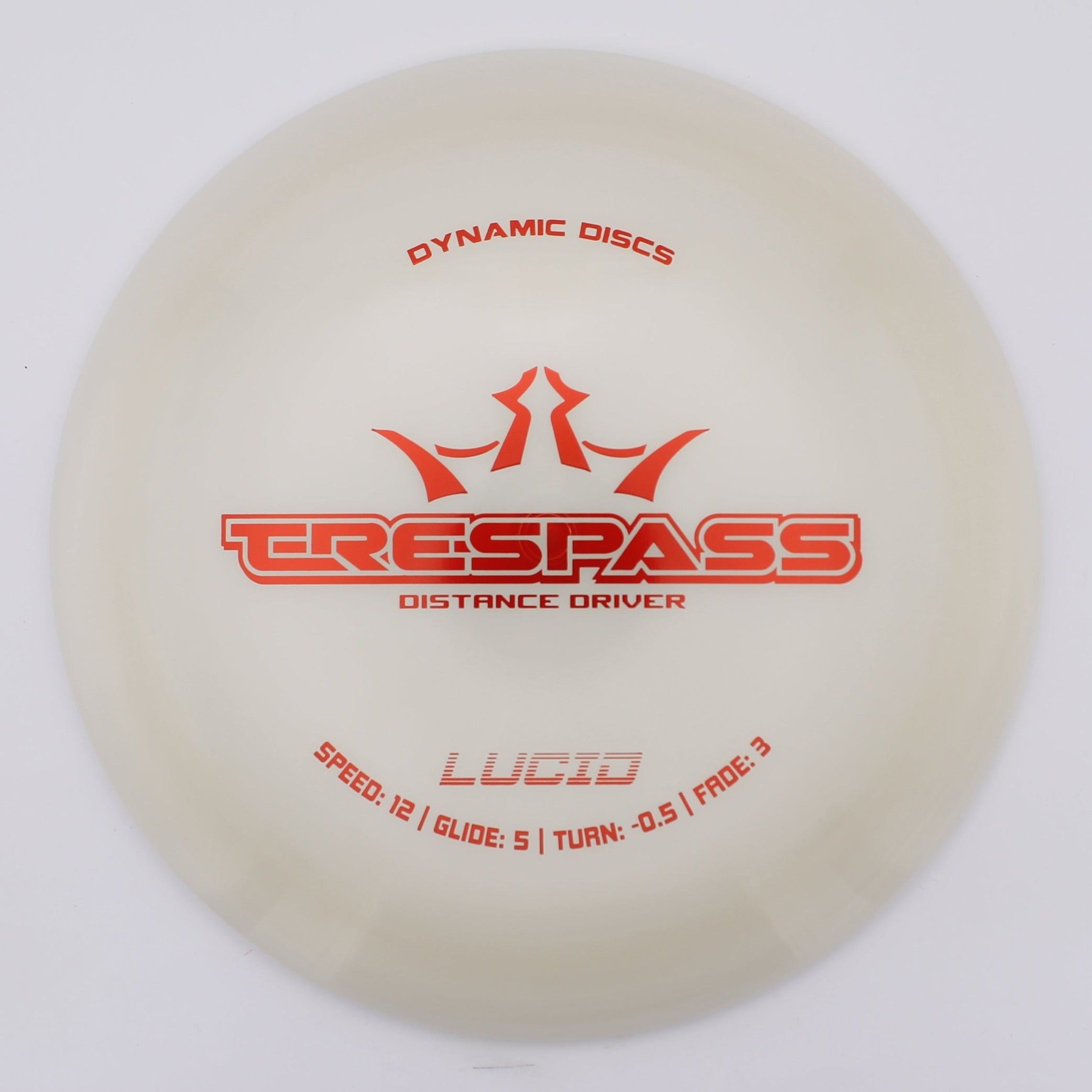 Dynamic Discs Distance Driver Trespass Lucid