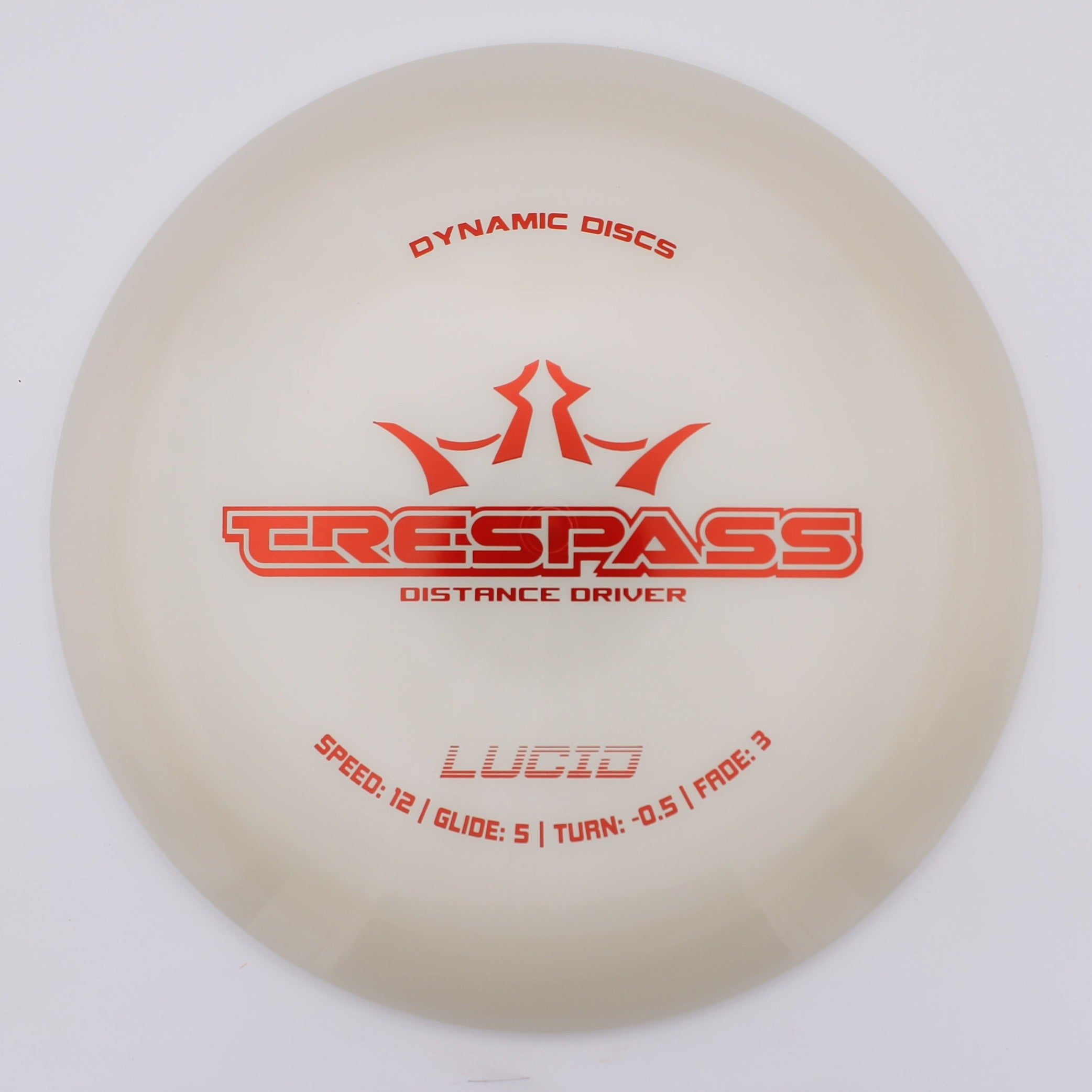 Dynamic Discs Distance Driver Trespass Lucid