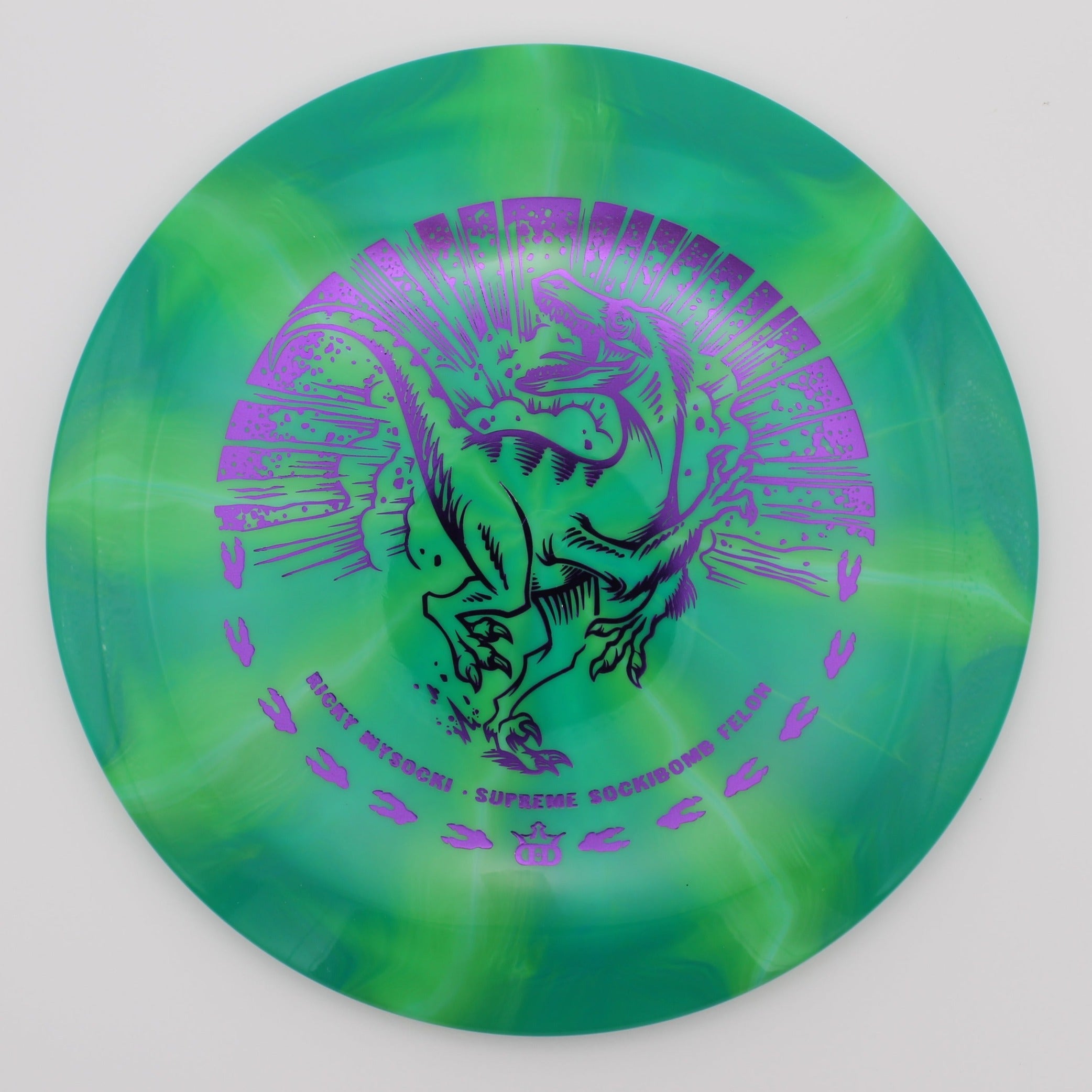 Dynamic Discs Fairway Driver Felon Supreme Burst Sockibomb Ricky Wysocki 2024