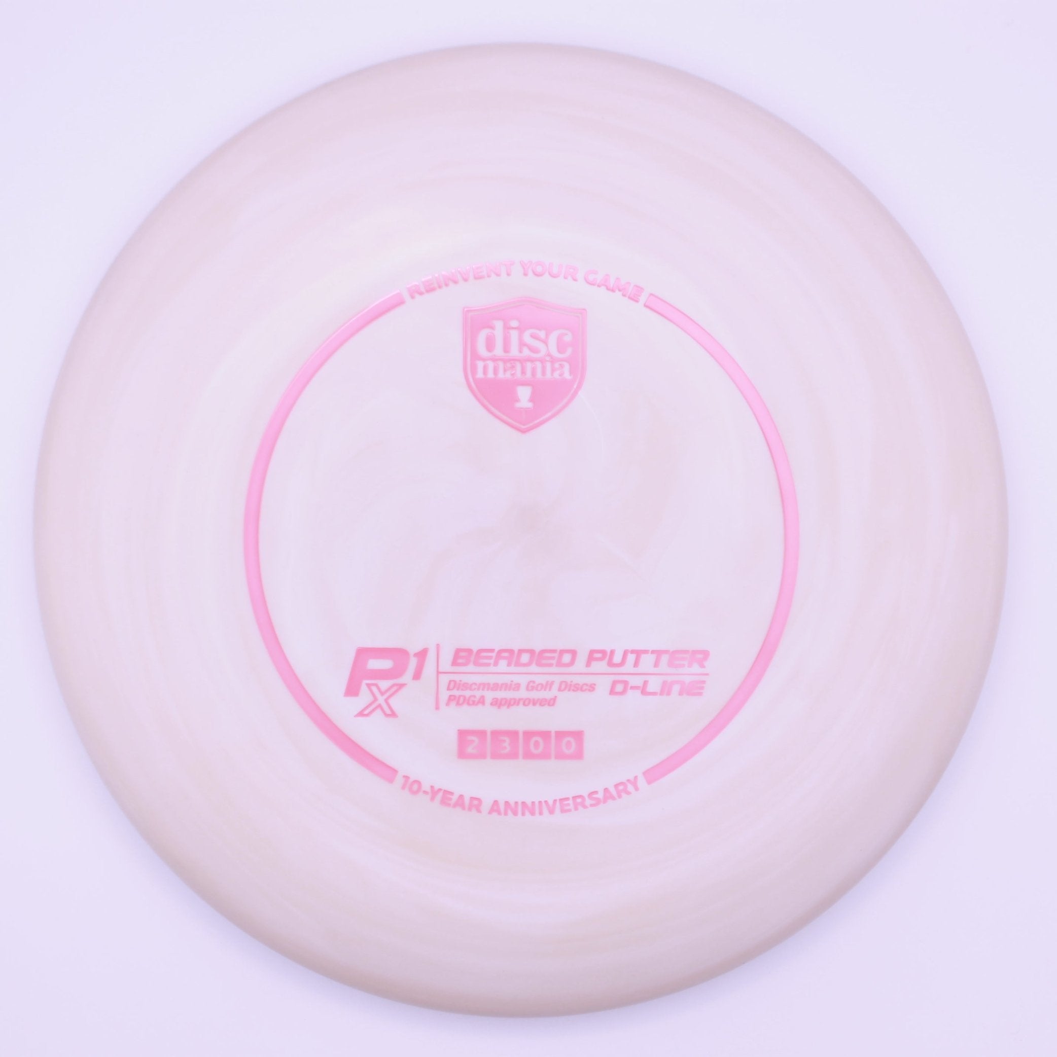 Discmania Putt & Approach P1X Flex 2 Swirl D-Line 10 Year Anniversary