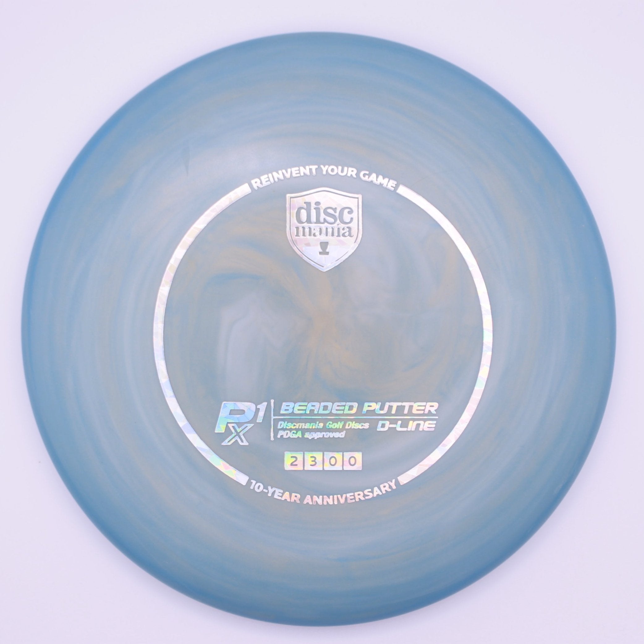 Discmania Putt & Approach P1X Flex 2 Swirl D-Line 10 Year Anniversary