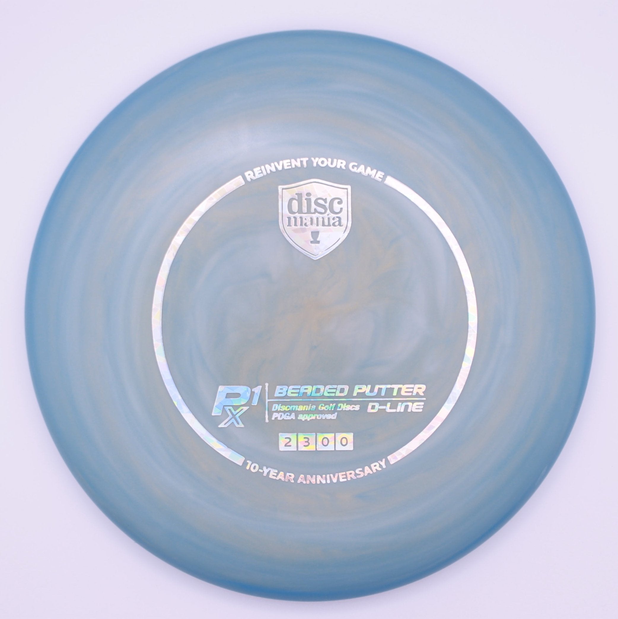 Discmania Putt & Approach P1X Flex 2 Swirl D-Line 10 Year Anniversary