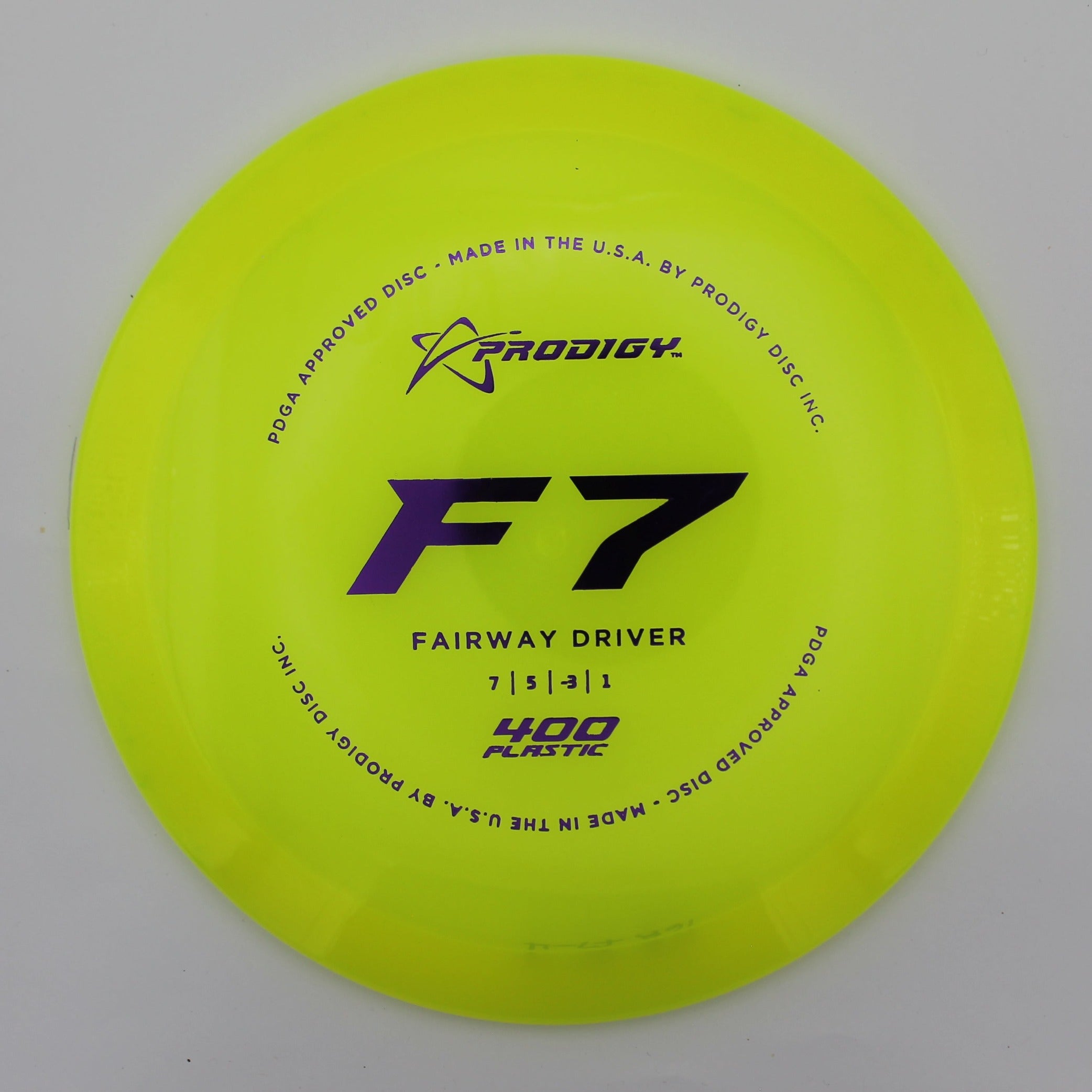 Prodigy Fairway F7 400 Plastic