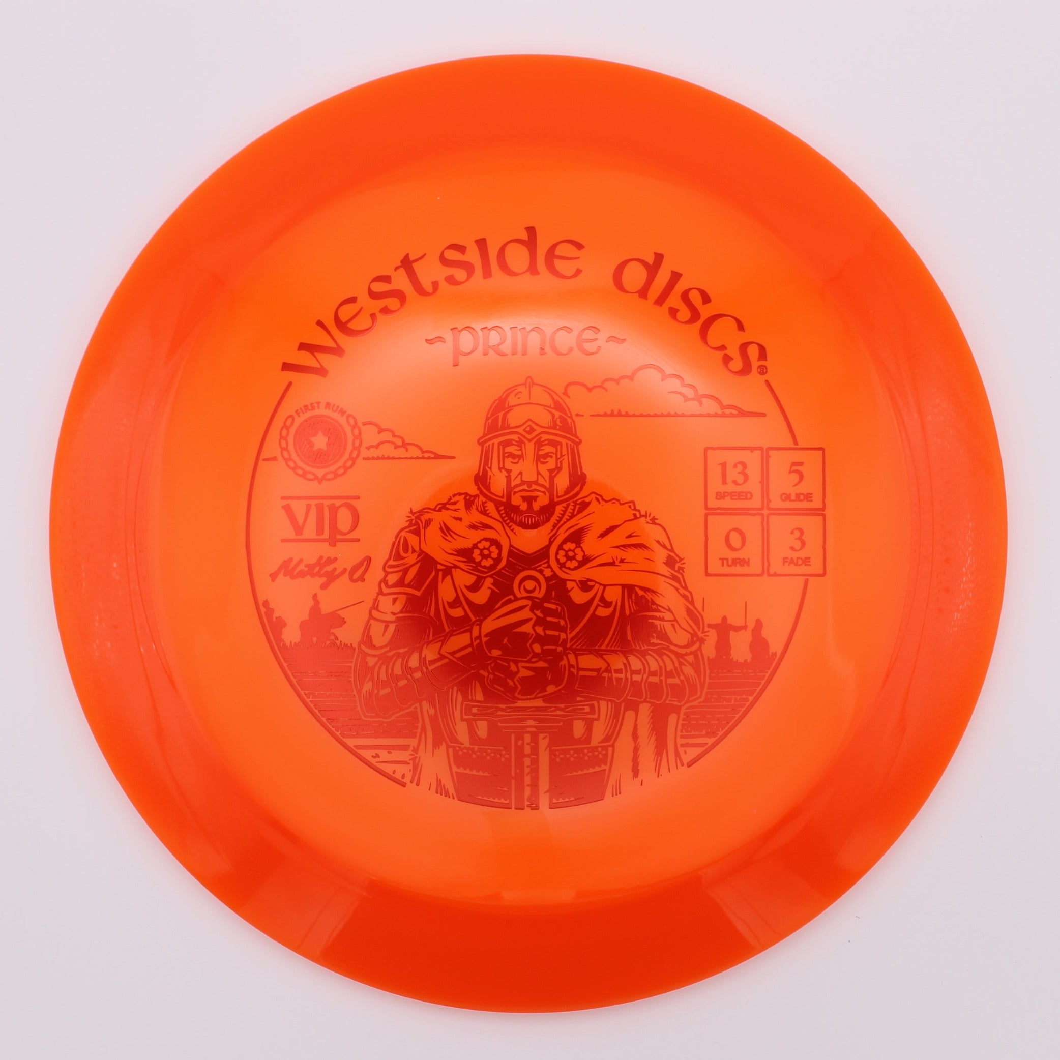 Westside Discs Distance Driver Prince VIP First Run Matty Orum