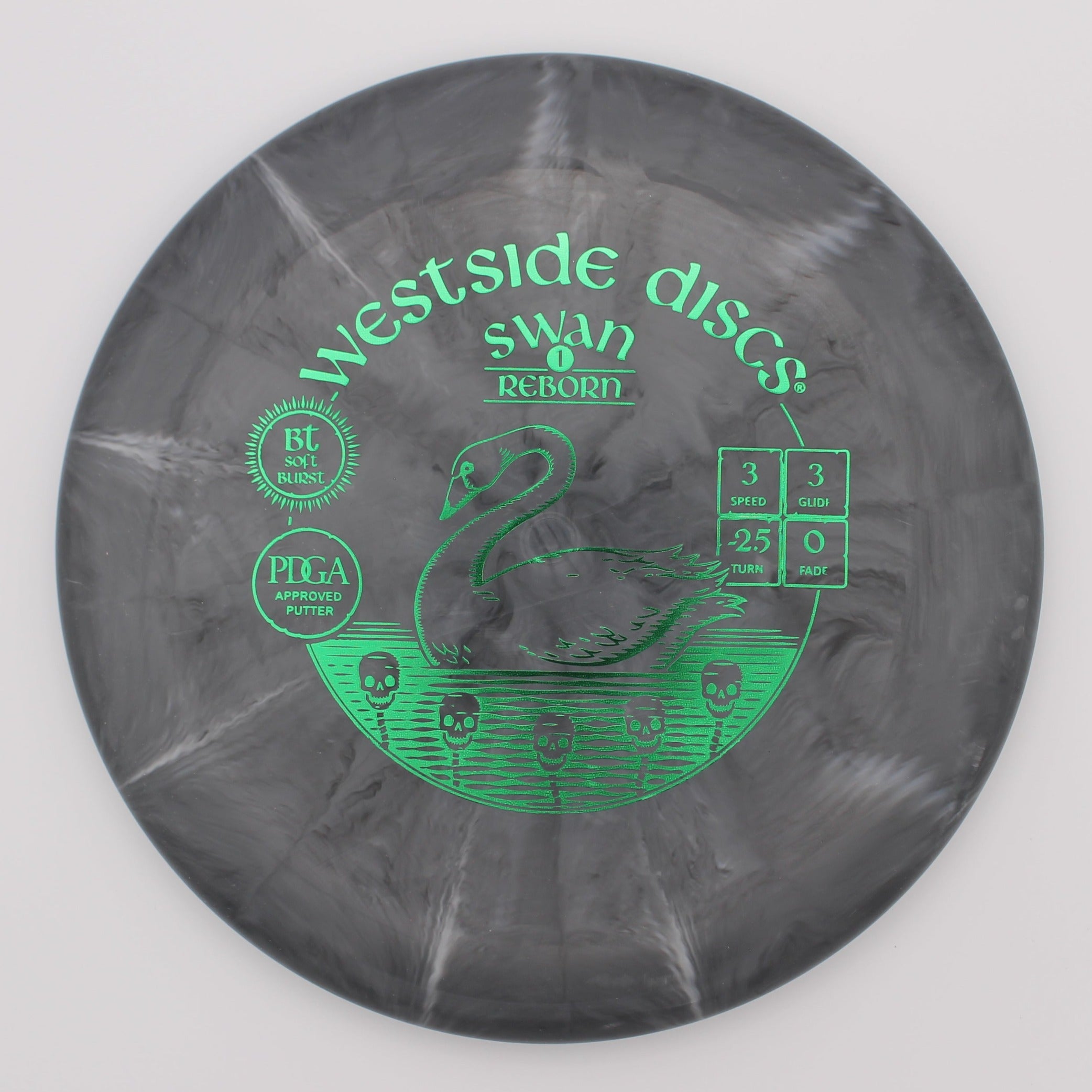 Westside Discs Putt & Approach Swan 1 Reborn BT Soft Burst