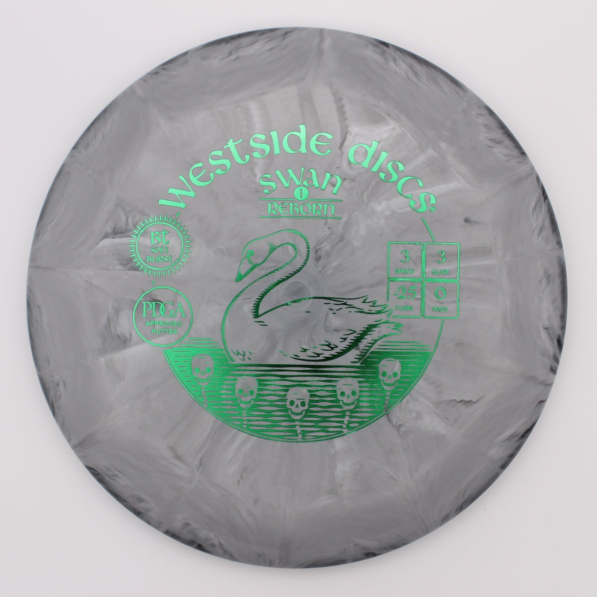 Westside Discs Putt & Approach Swan 1 Reborn BT Soft Burst