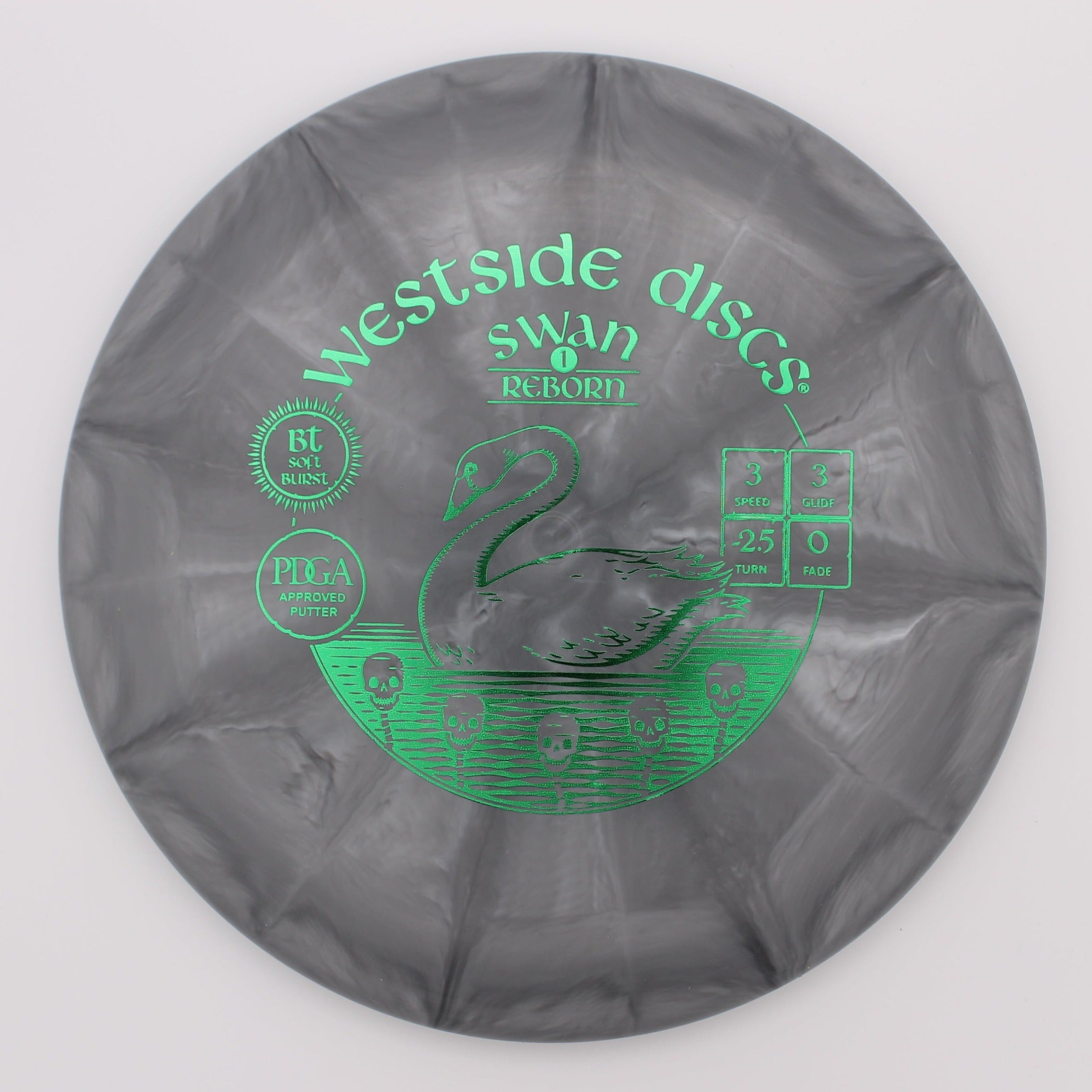 Westside Discs Putt & Approach Swan 1 Reborn BT Soft Burst