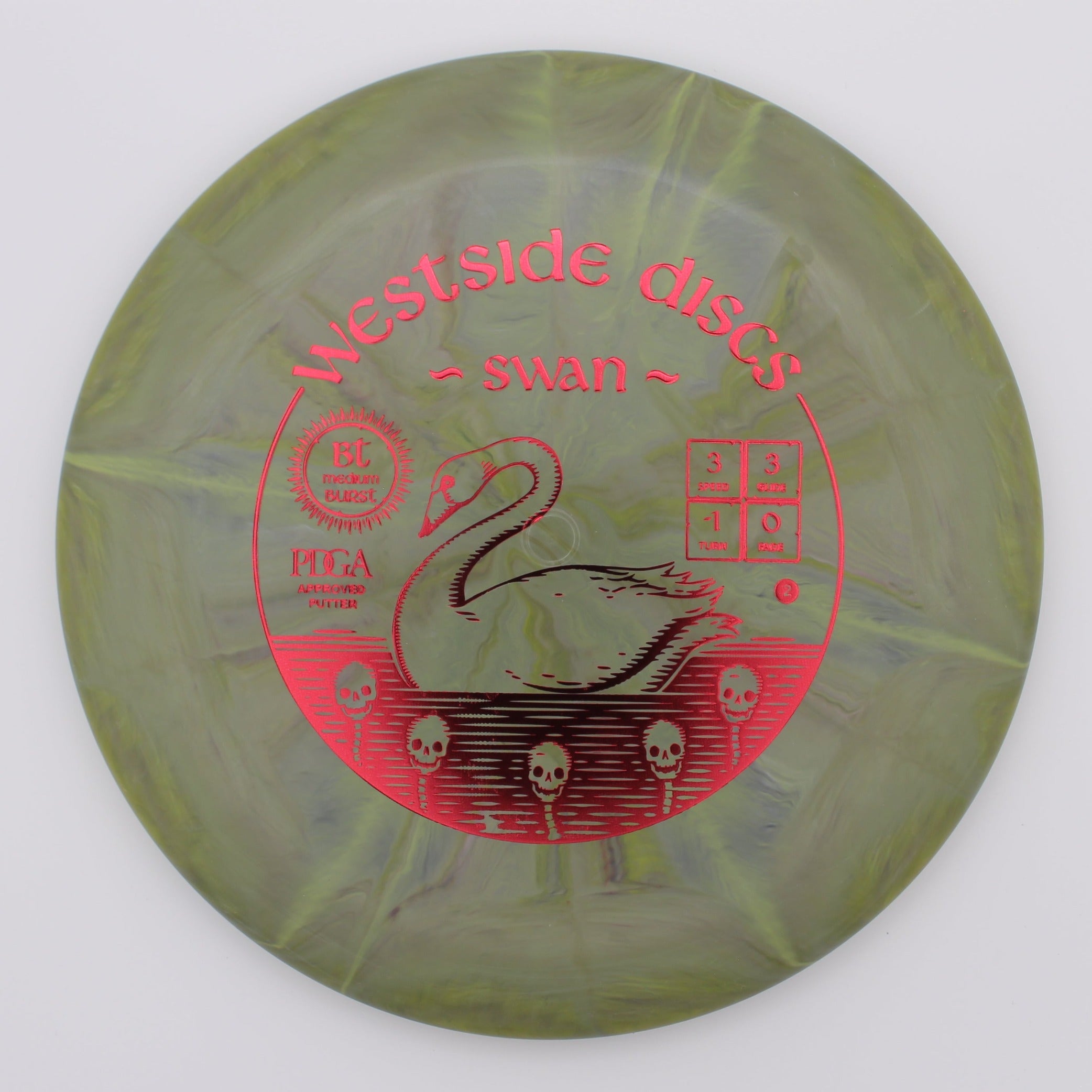 Westside Discs Putt & Approach Swan 2 BT Medium Burst