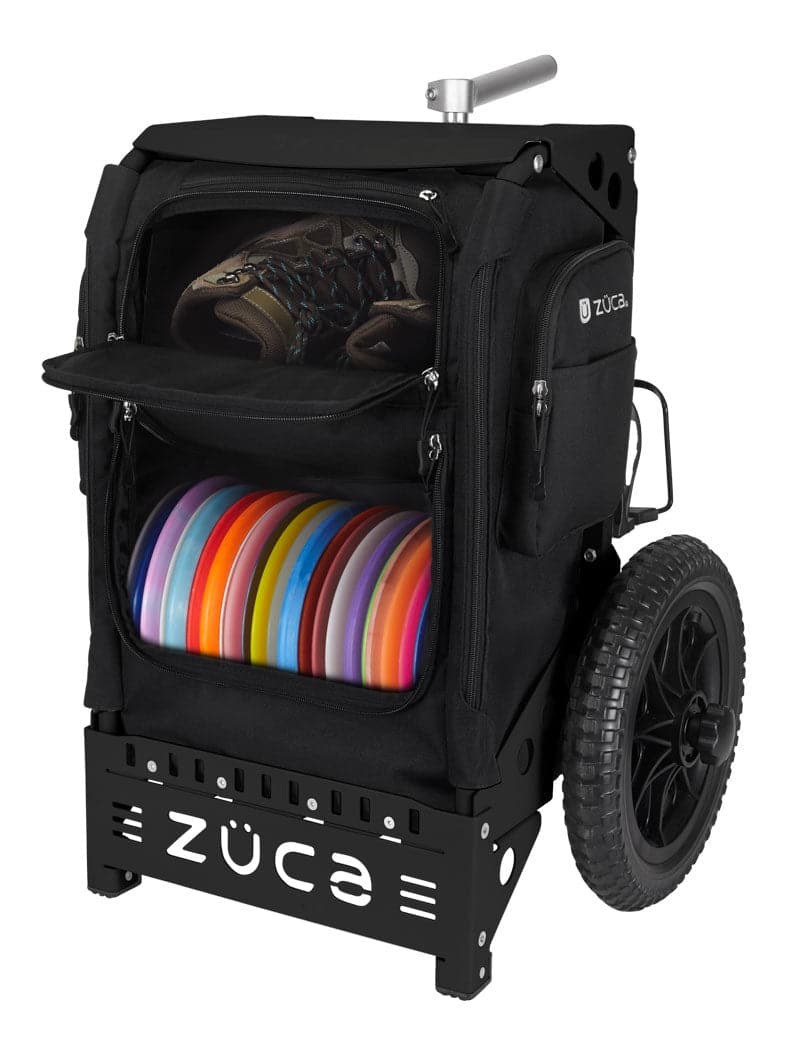 Zuca | Trekker Disc Golf Cart | Black Edition