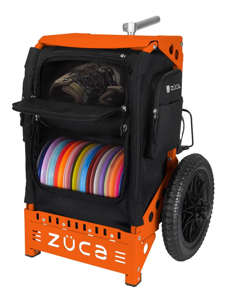 Zuca | Trekker Disc Golf Cart | Black Edition