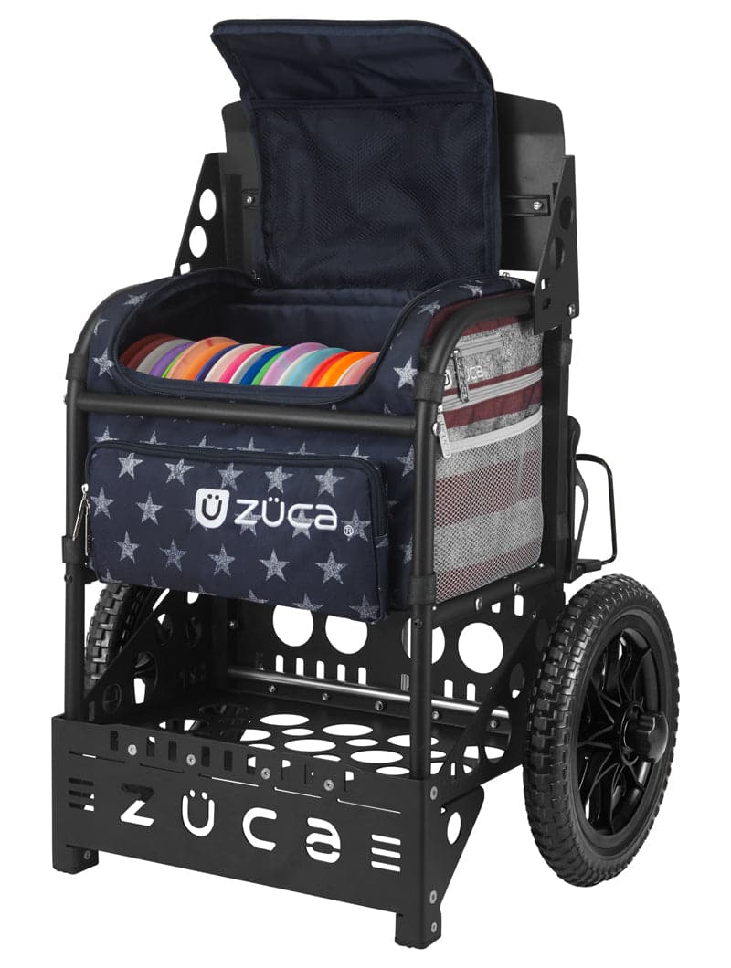 Zuca | Transit Disc Golf Cart | Old Glory Edition
