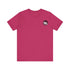 Jersey Discs Pink Sunset Logo Unisex Jersey Short Sleeve Tee