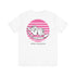 Jersey Discs Pink Sunset Logo Unisex Jersey Short Sleeve Tee