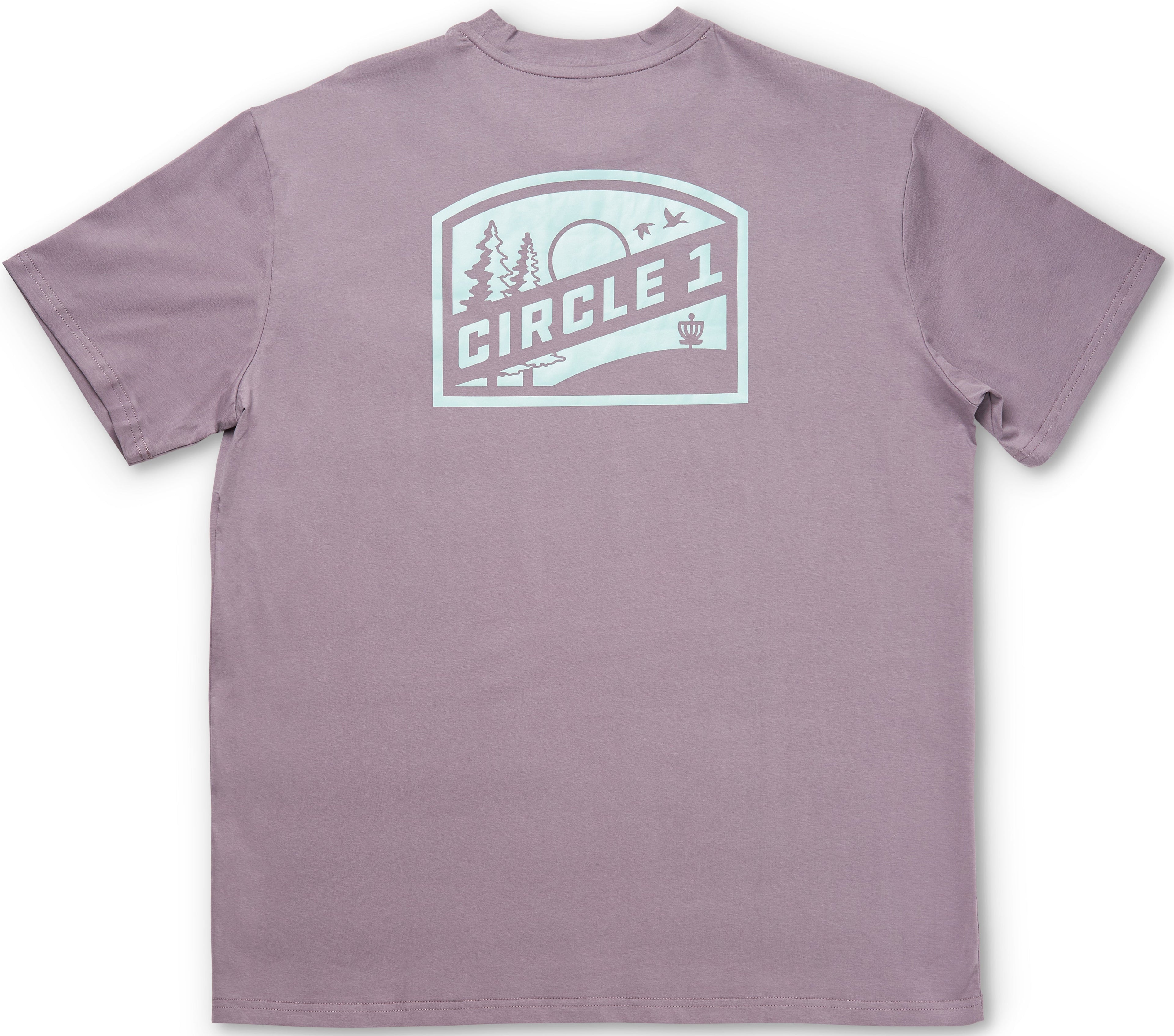 C1D | Badge Tee | Mauve