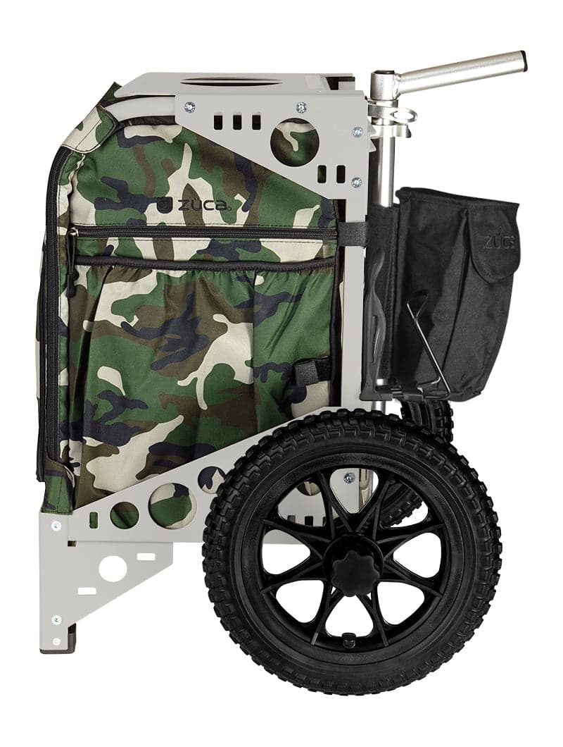 Zuca | All-Terrain Disc Golf Cart | Camo Edition