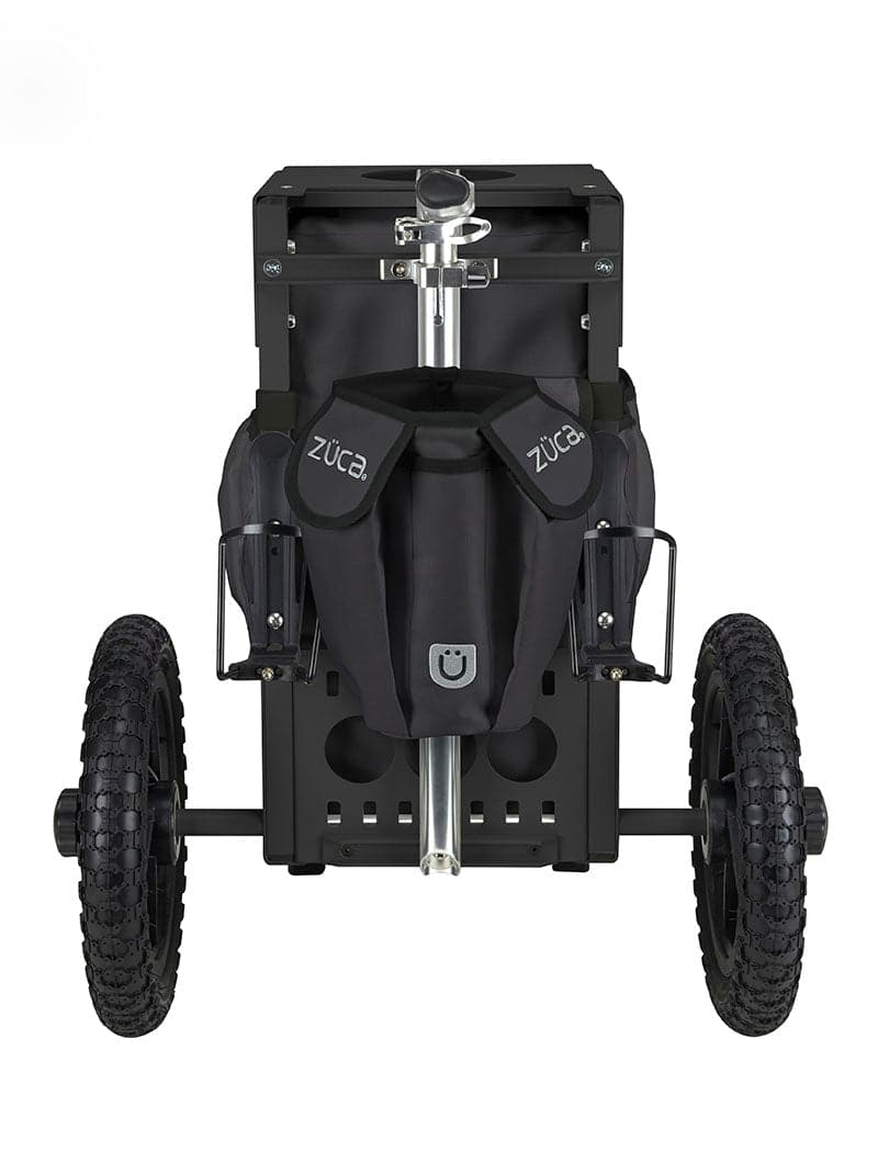 Zuca | All-Terrain Disc Golf Cart | Gunmetal Edition