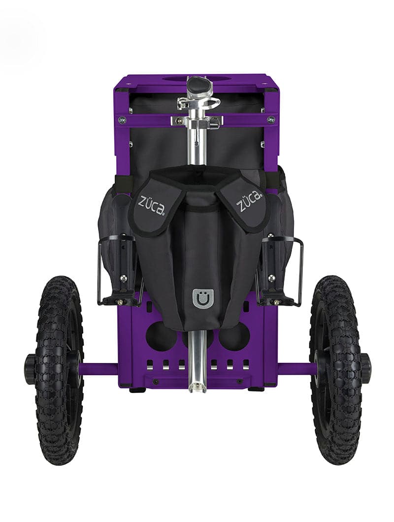 Zuca | All-Terrain Disc Golf Cart | Gunmetal Edition