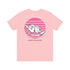 Jersey Discs Pink Sunset Logo Unisex Jersey Short Sleeve Tee