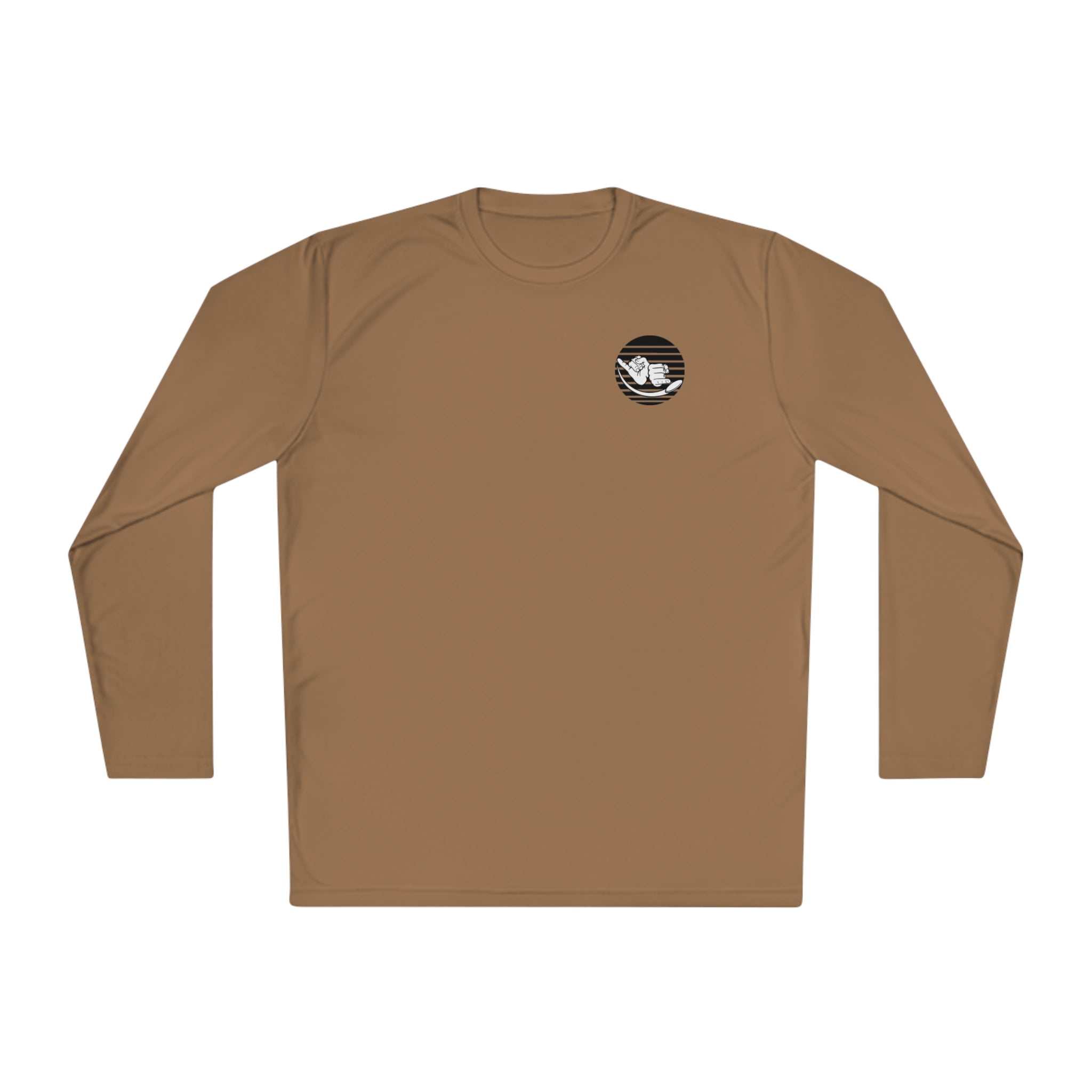 Jersey Discs Sunset Logo Unisex Lightweight Long Sleeve Tee