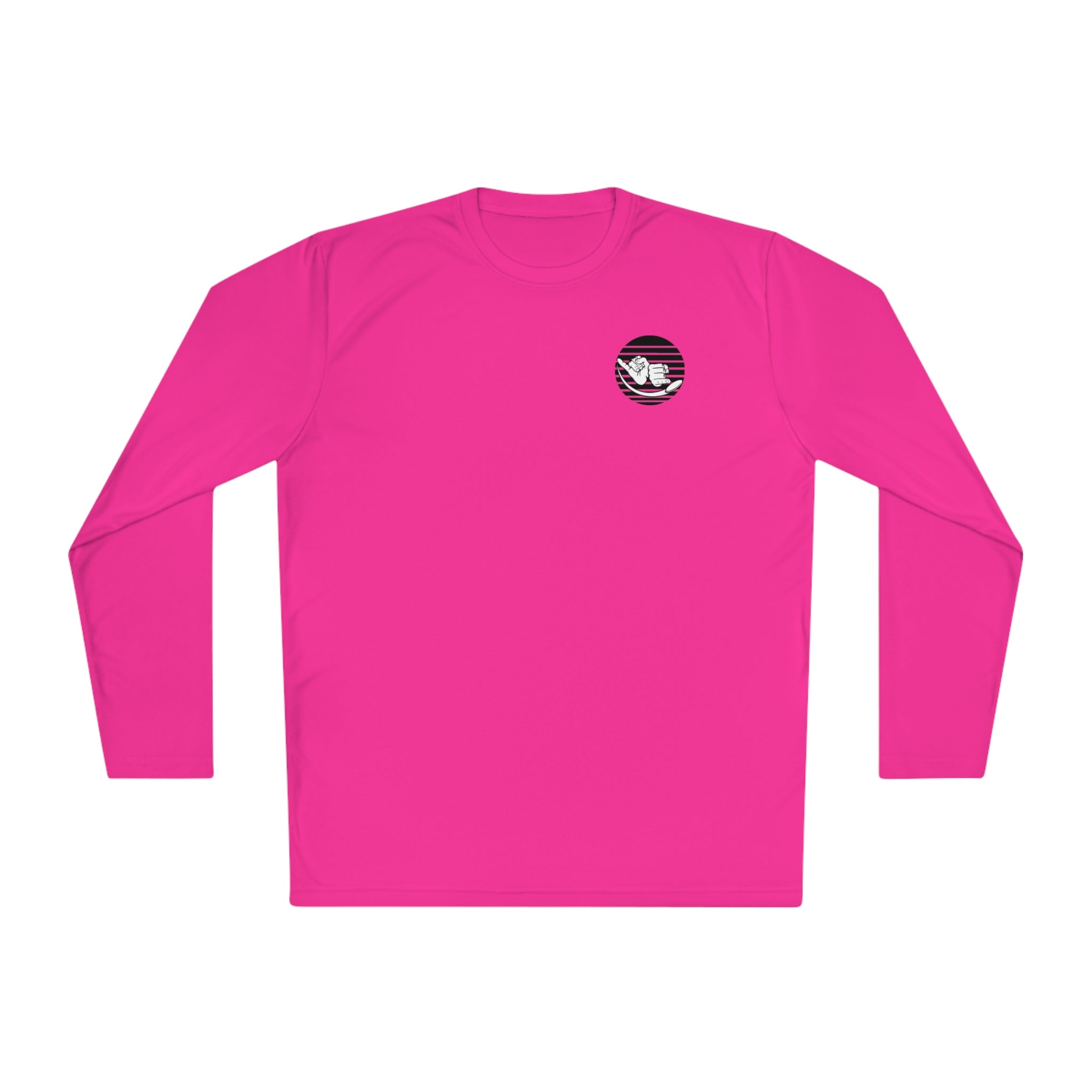 Jersey Discs Sunset Logo Unisex Lightweight Long Sleeve Tee