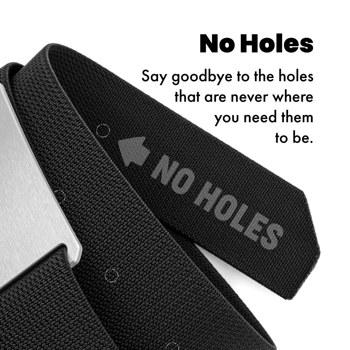 G-Flex Gunmetal Belt 1.5"