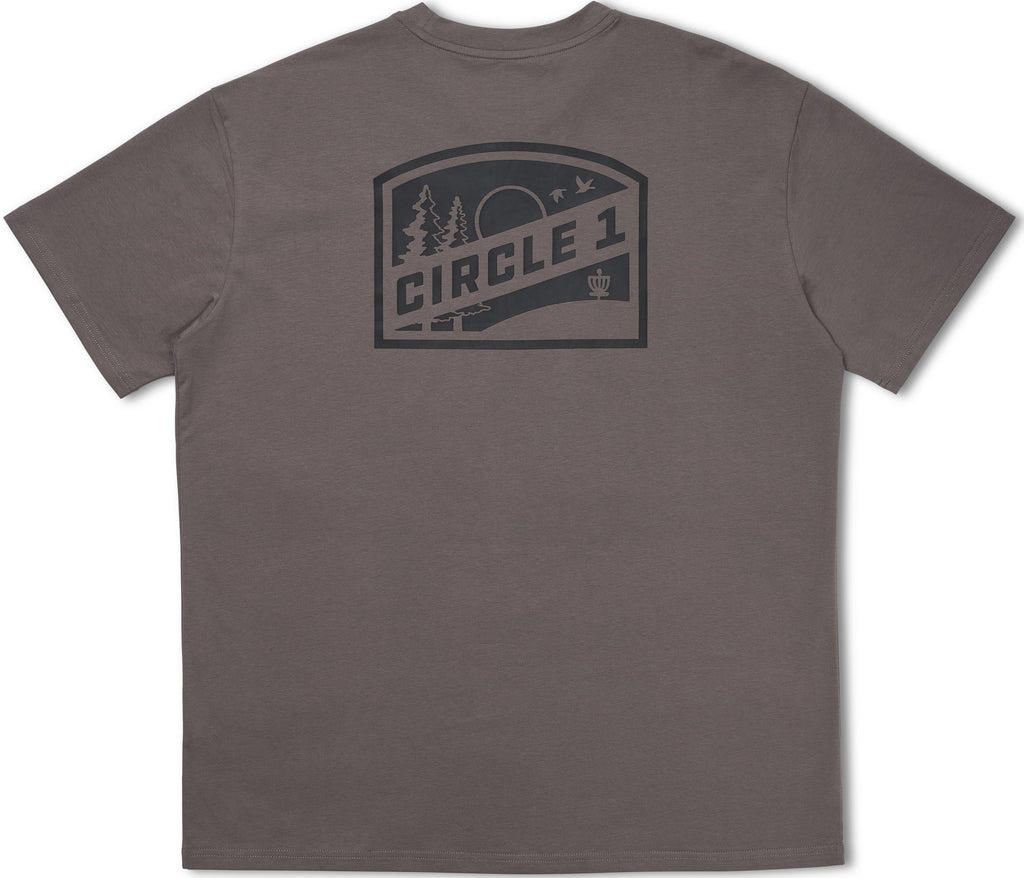 C1D | Badge Tee | Slate