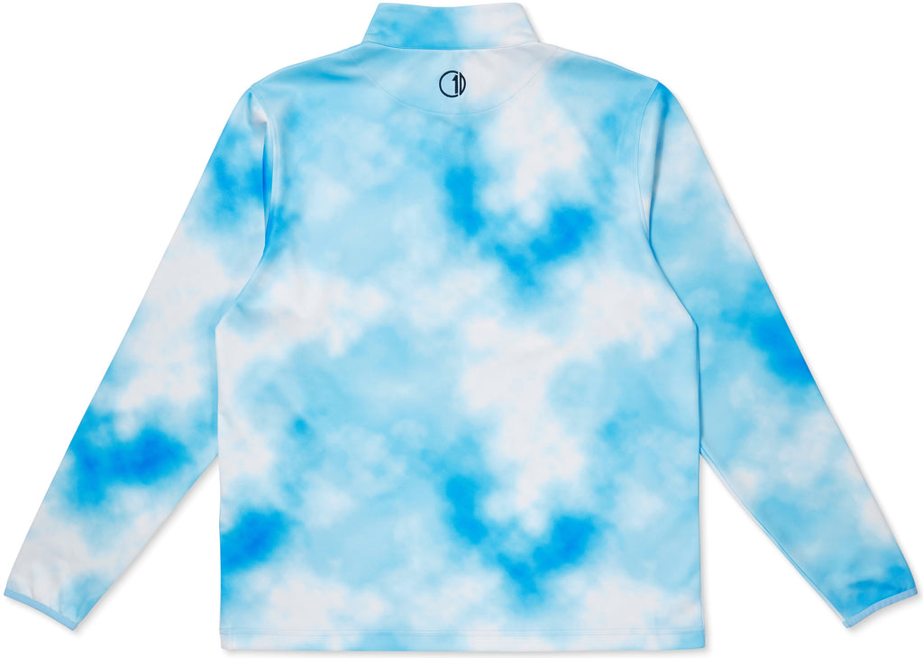 C1D | Q-Zip Pullover | Blue Sky
