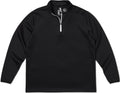 C1 | Q-Zip Pullover | Black