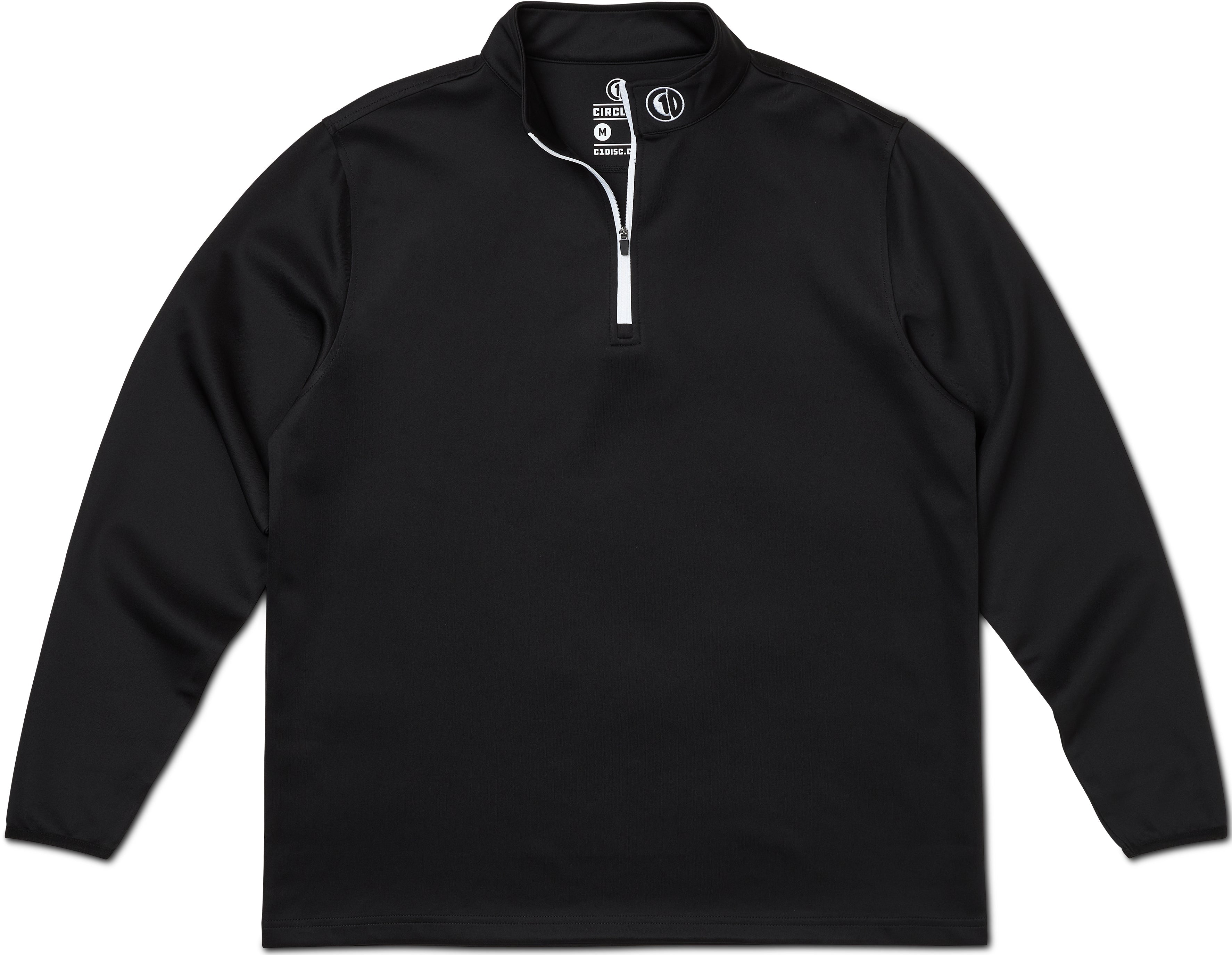 C1 | Q-Zip Pullover | Black