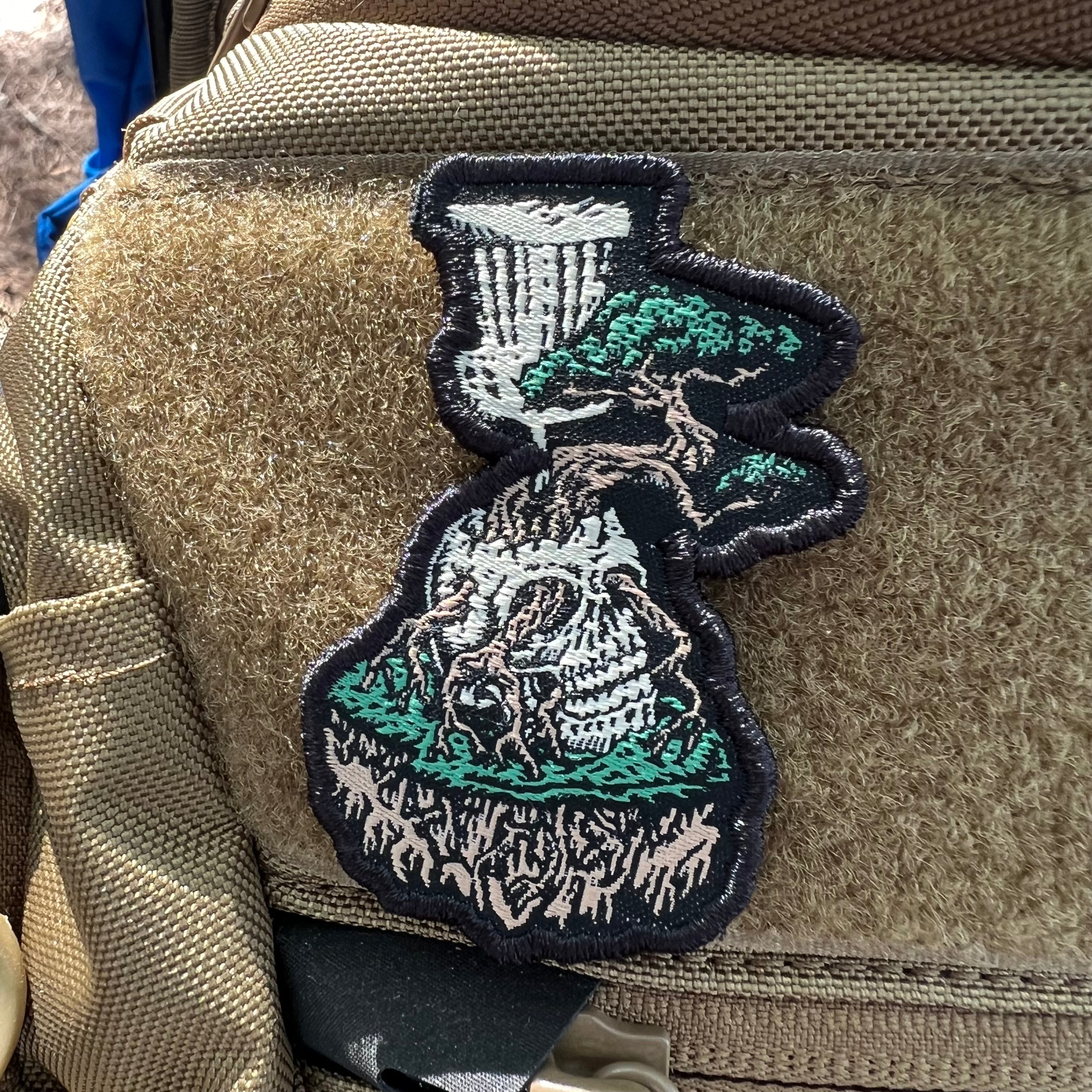 Disc Golf Pins | Bonsai Skull Disc Golf Patches™