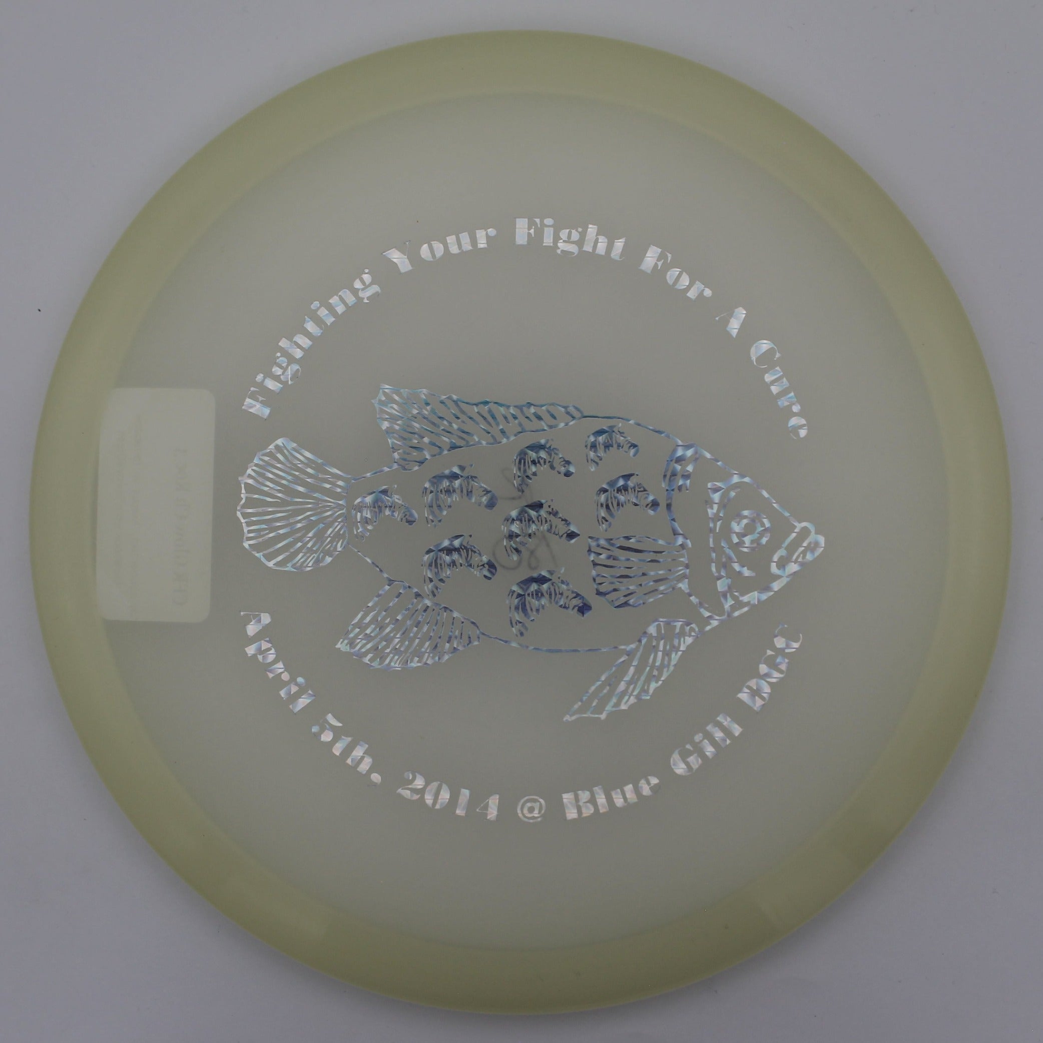 Innova Midrange Roc3 CFR Glow 2014 Fighting Your Fight For A Cure (Front)