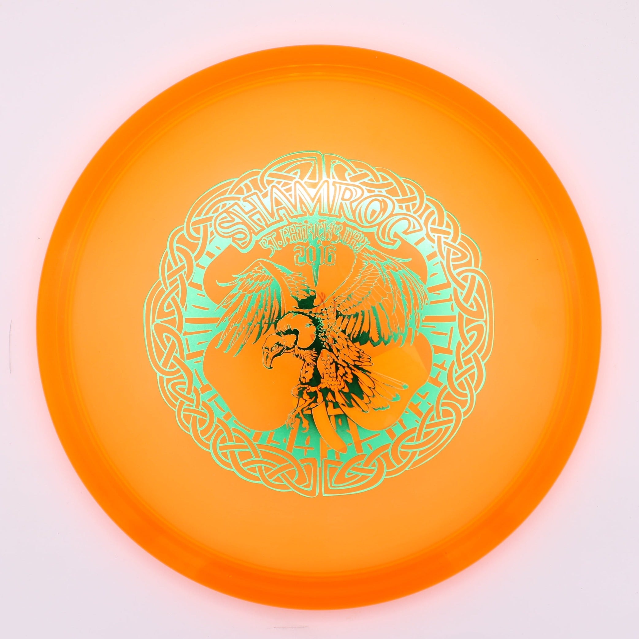 Innova Midrange Roc3 Champion 2016 Shamroc St. Patrick’s Day (Front)