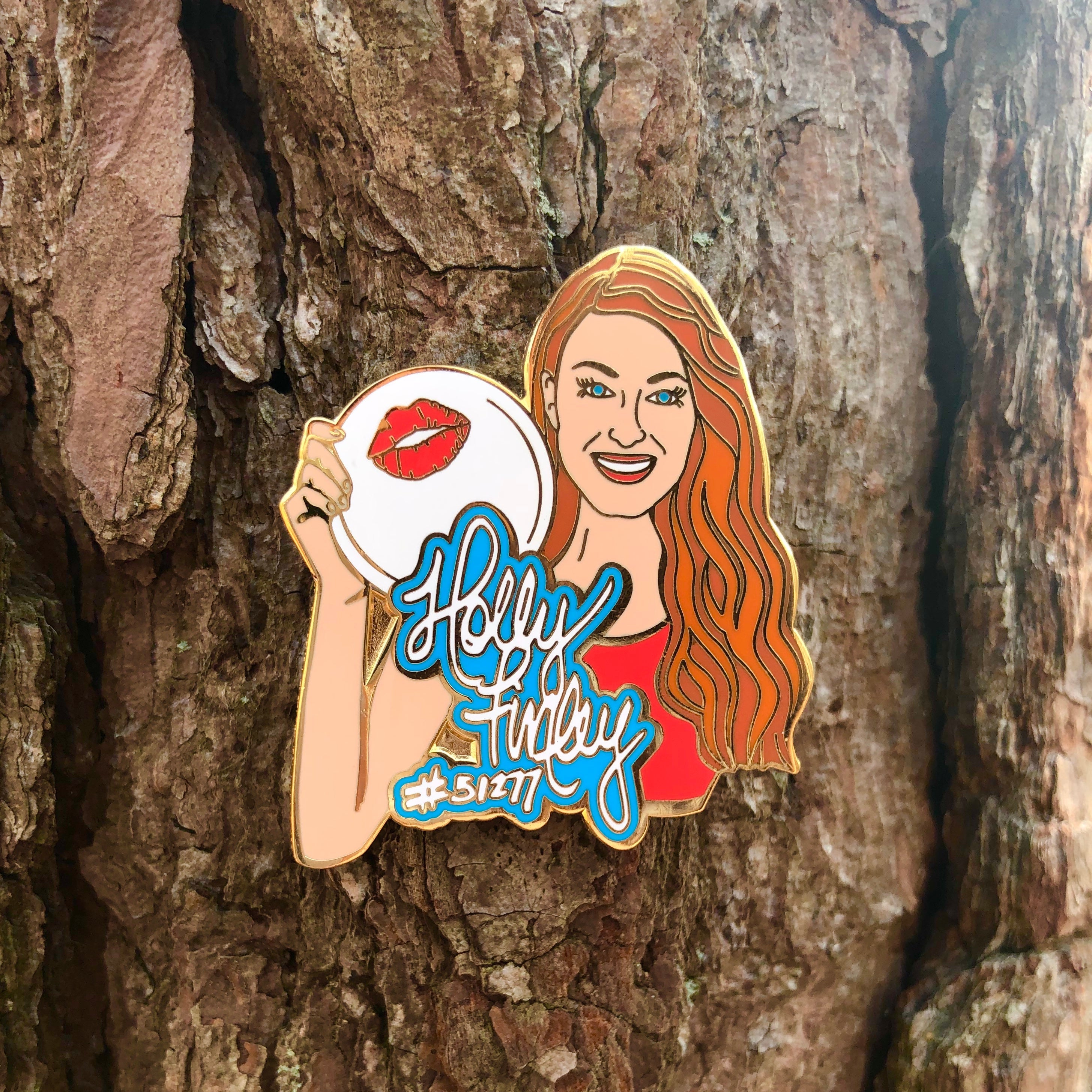 Disc Golf Pins | Holly Finley Disc Golf Pin - Series 1