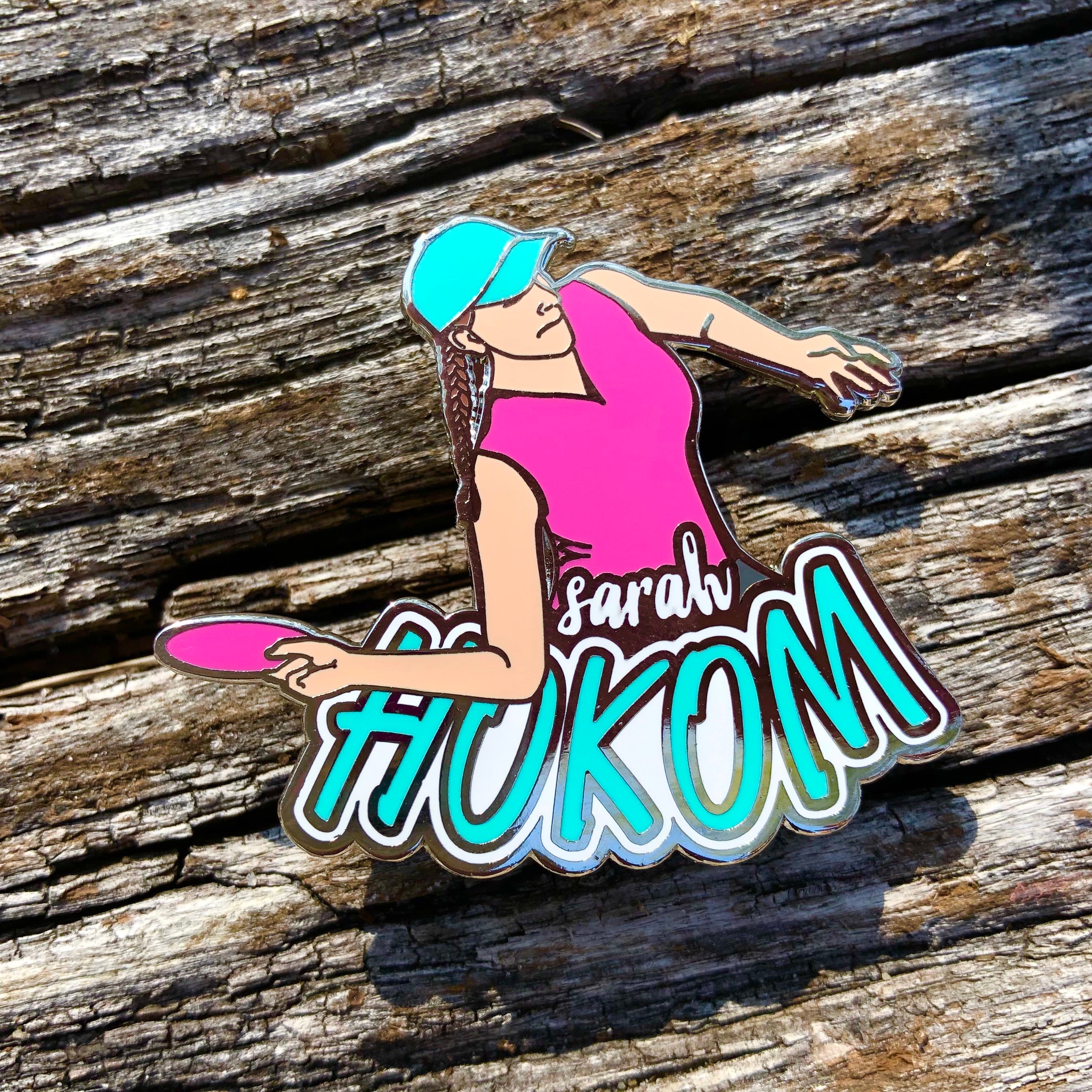 Disc Golf Pins | Sarah Hokom Disc Golf Pin - Series 1