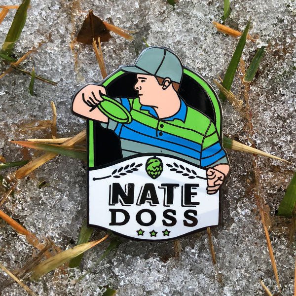 Disc Golf Pins | Nate Doss Disc Golf Pin - Series 1