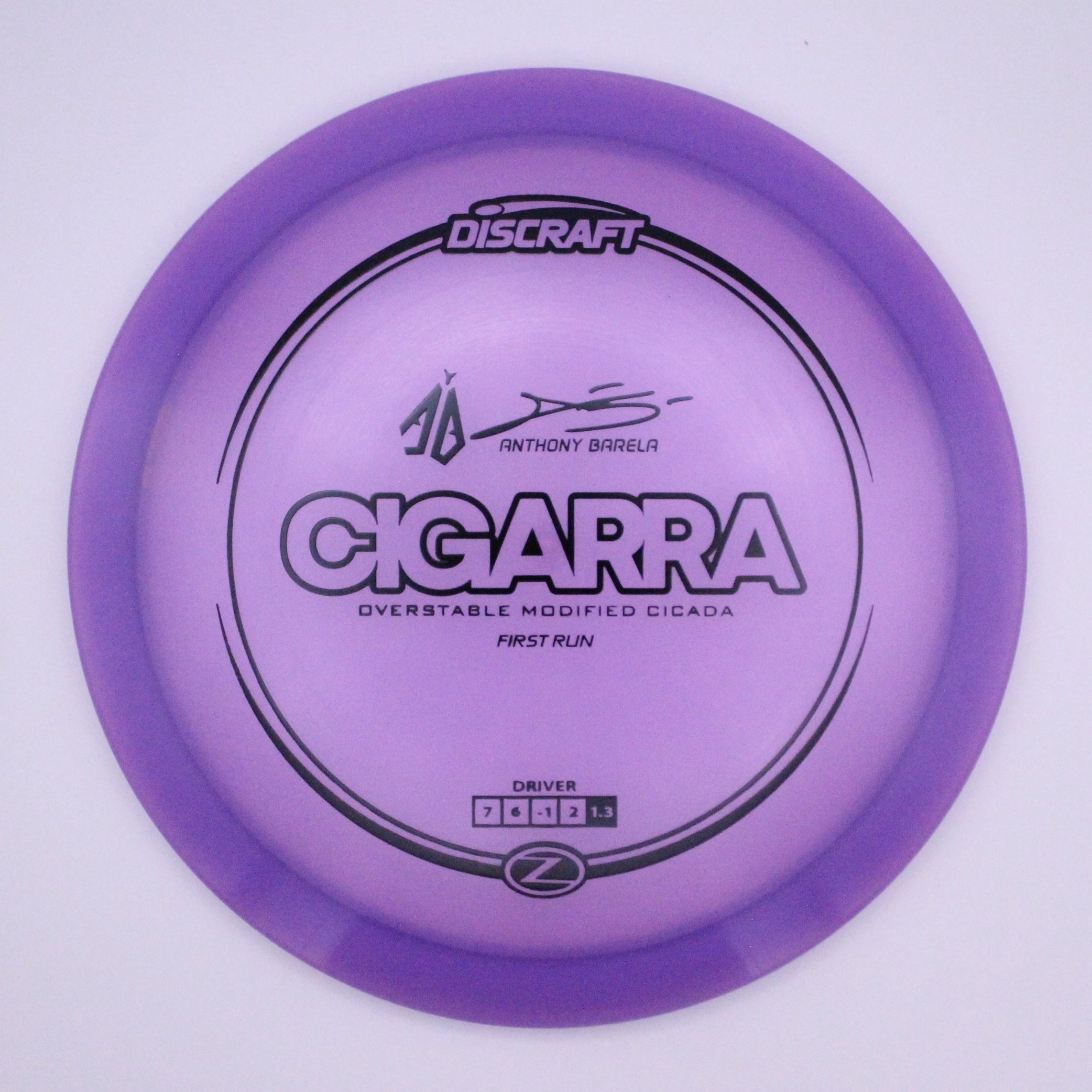 Discraft Fairway Driver Cigarra Z Line Anthony Barela’s Signature Series First Run