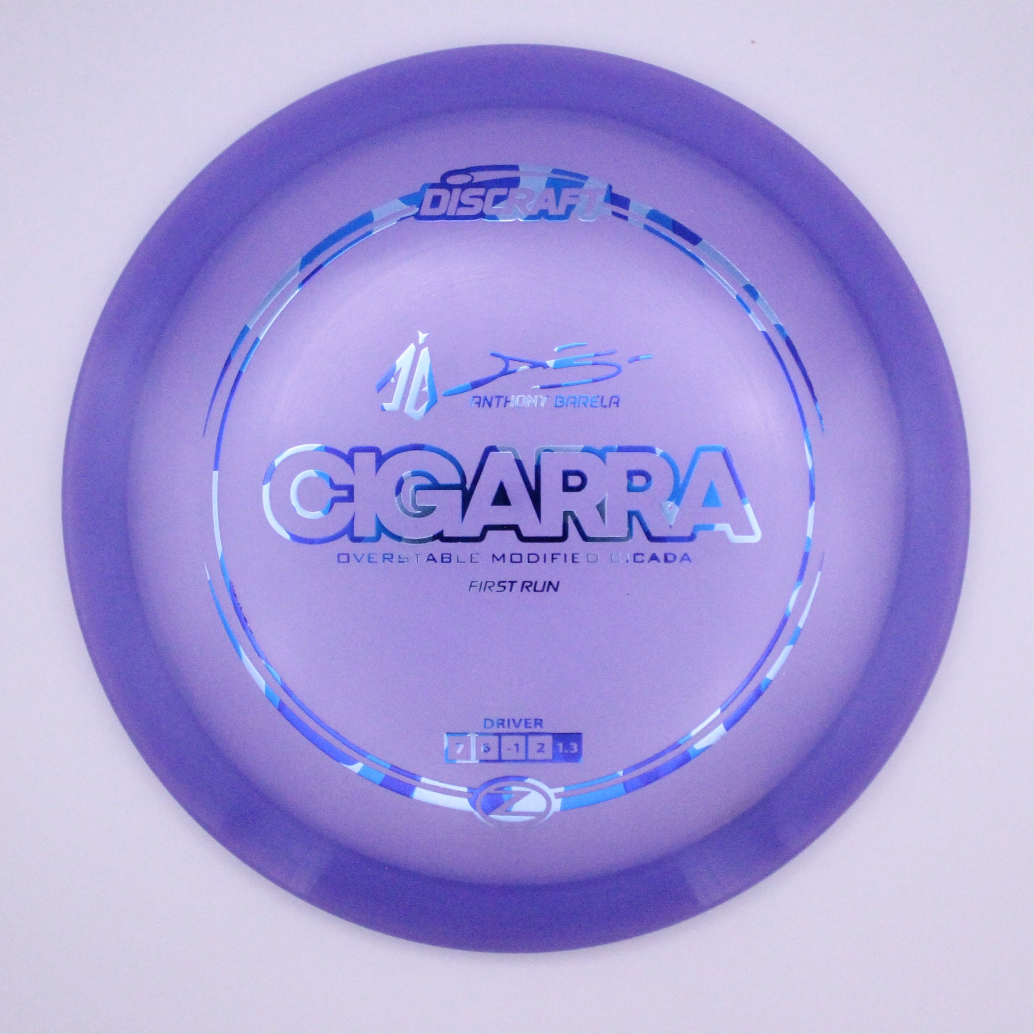 Discraft Fairway Driver Cigarra Z Line Anthony Barela’s Signature Series First Run