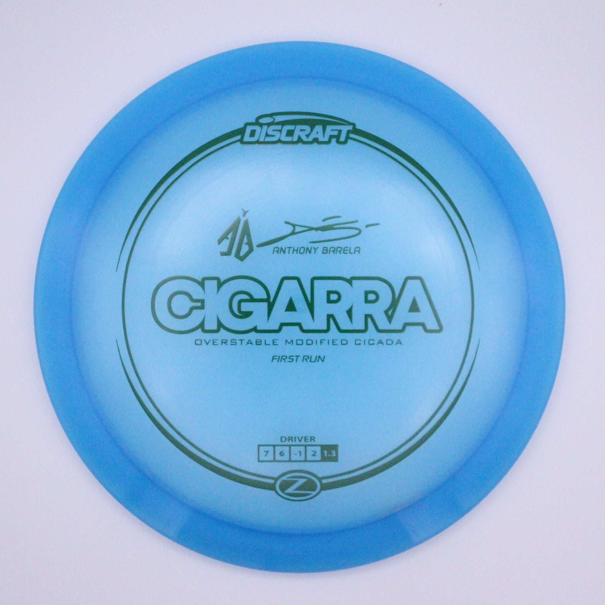 Discraft Fairway Driver Cigarra Z Line Anthony Barela’s Signature Series First Run