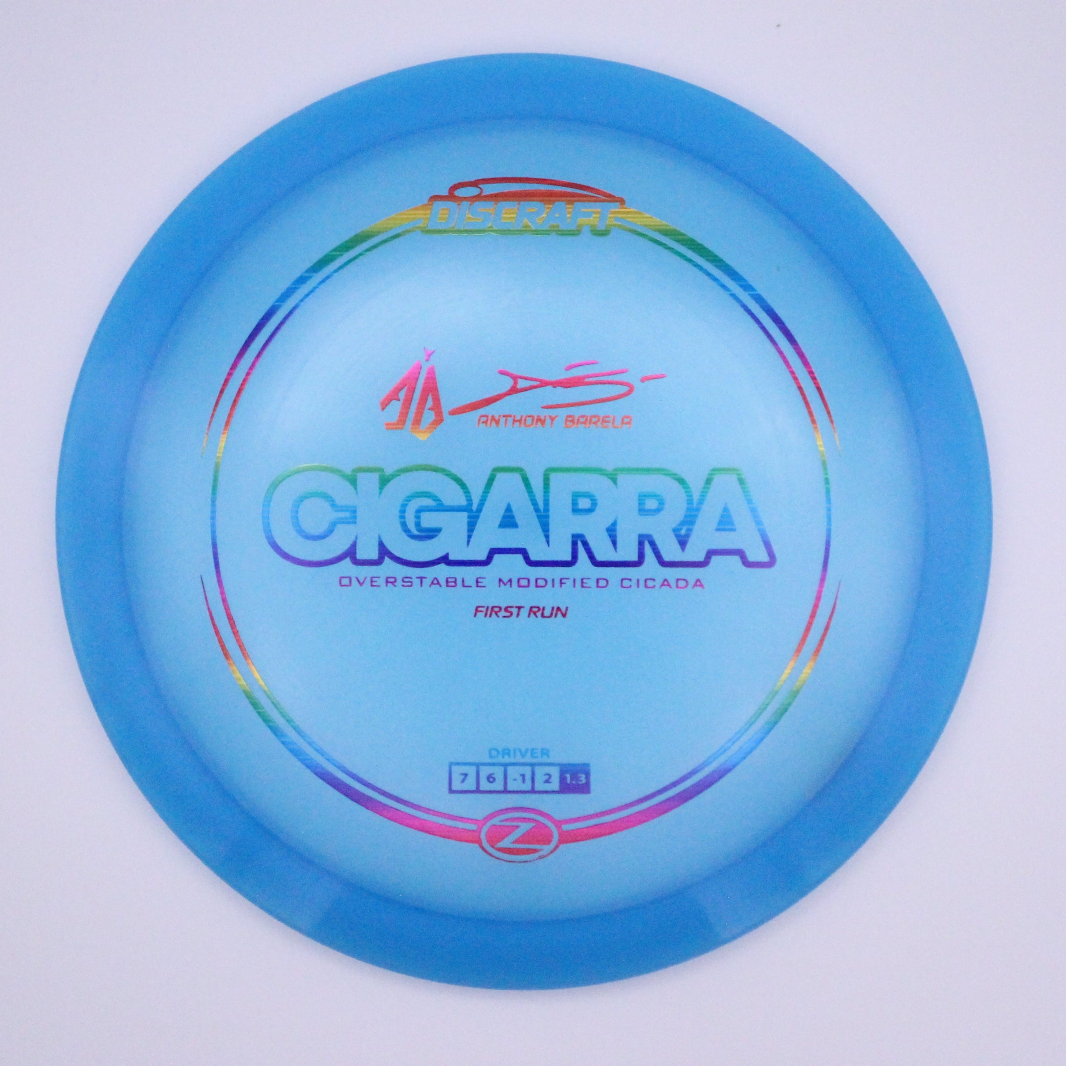 Discraft Fairway Driver Cigarra Z Line Anthony Barela’s Signature Series First Run