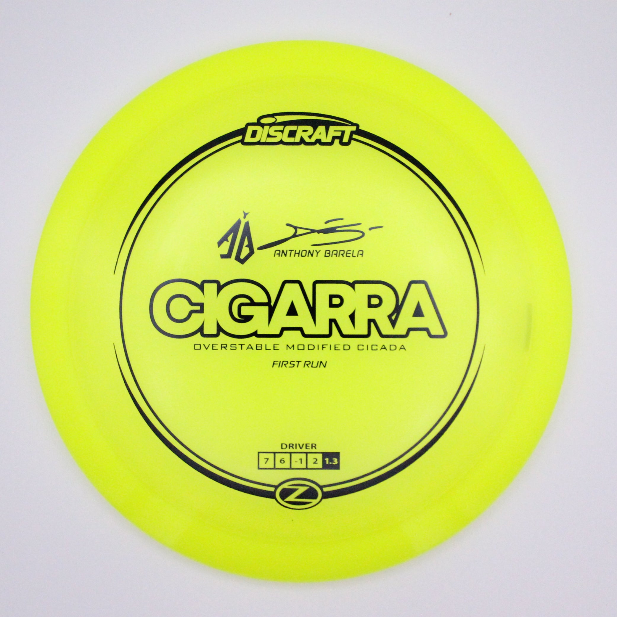 Discraft Fairway Driver Cigarra Z Line Anthony Barela’s Signature Series First Run