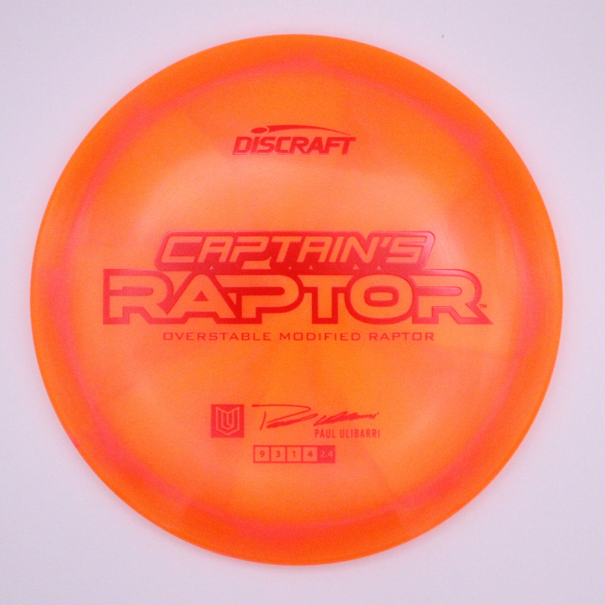 Discraft Fairway Driver Captain’s Raptor Z-Line Swirl 2025 Paul Ulibarri Special Blend

