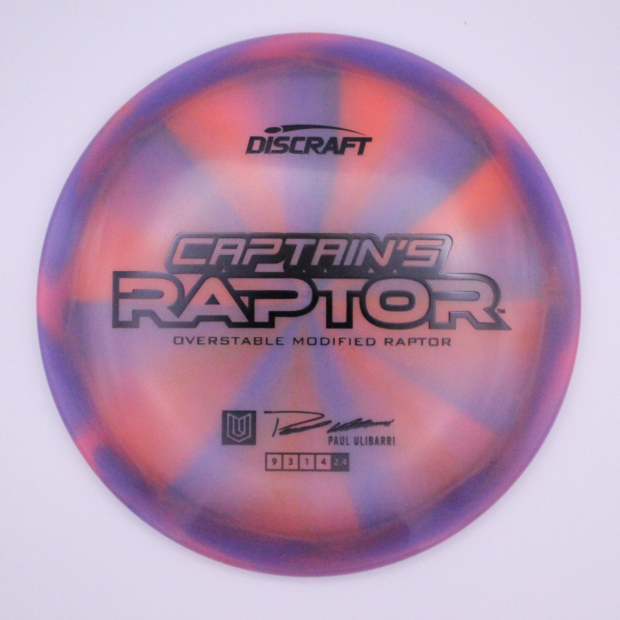 Discraft Fairway Driver Captain’s Raptor Z-Line Swirl 2025 Paul Ulibarri Special Blend
