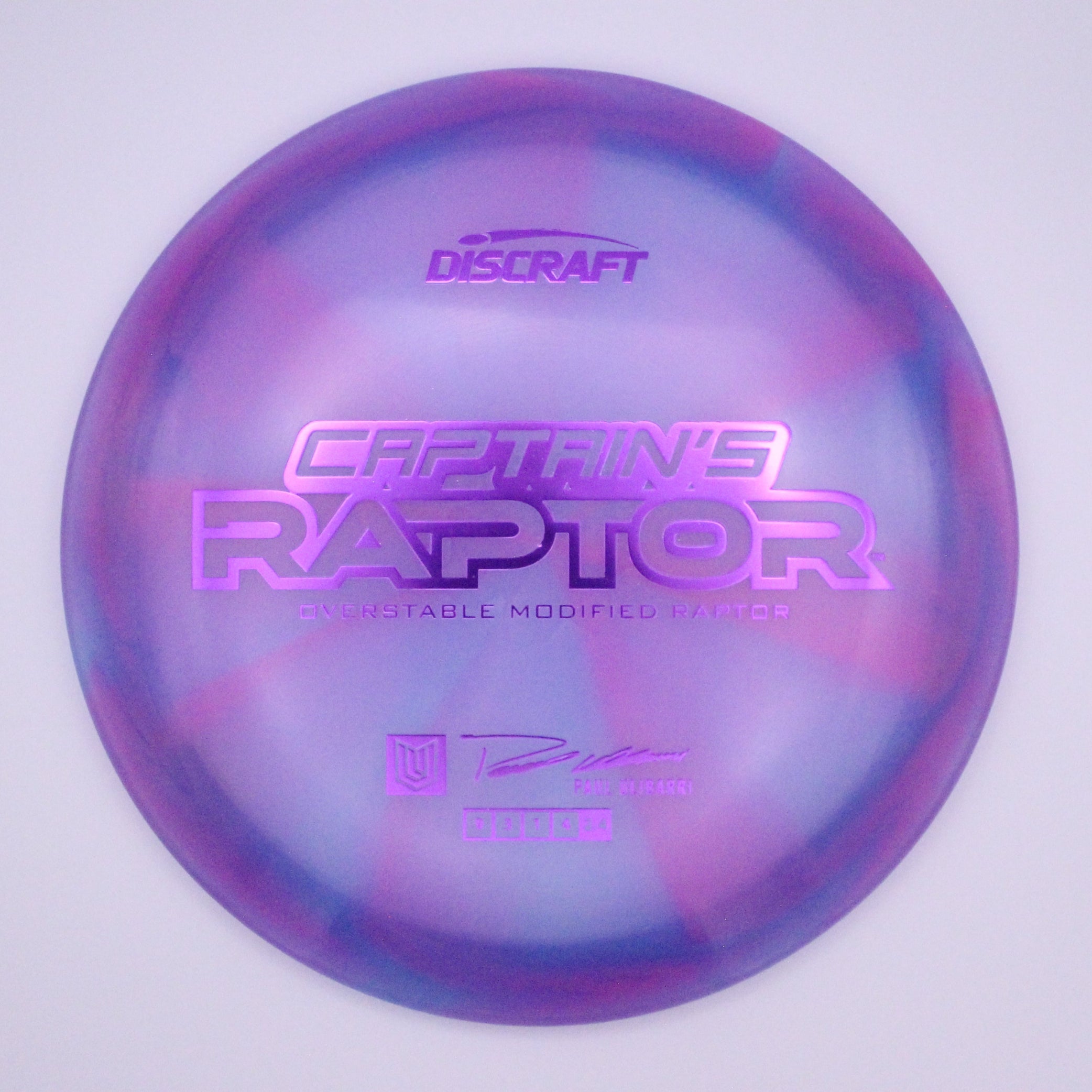 Discraft Fairway Driver Captain’s Raptor Z-Line Swirl 2025 Paul Ulibarri Special Blend
