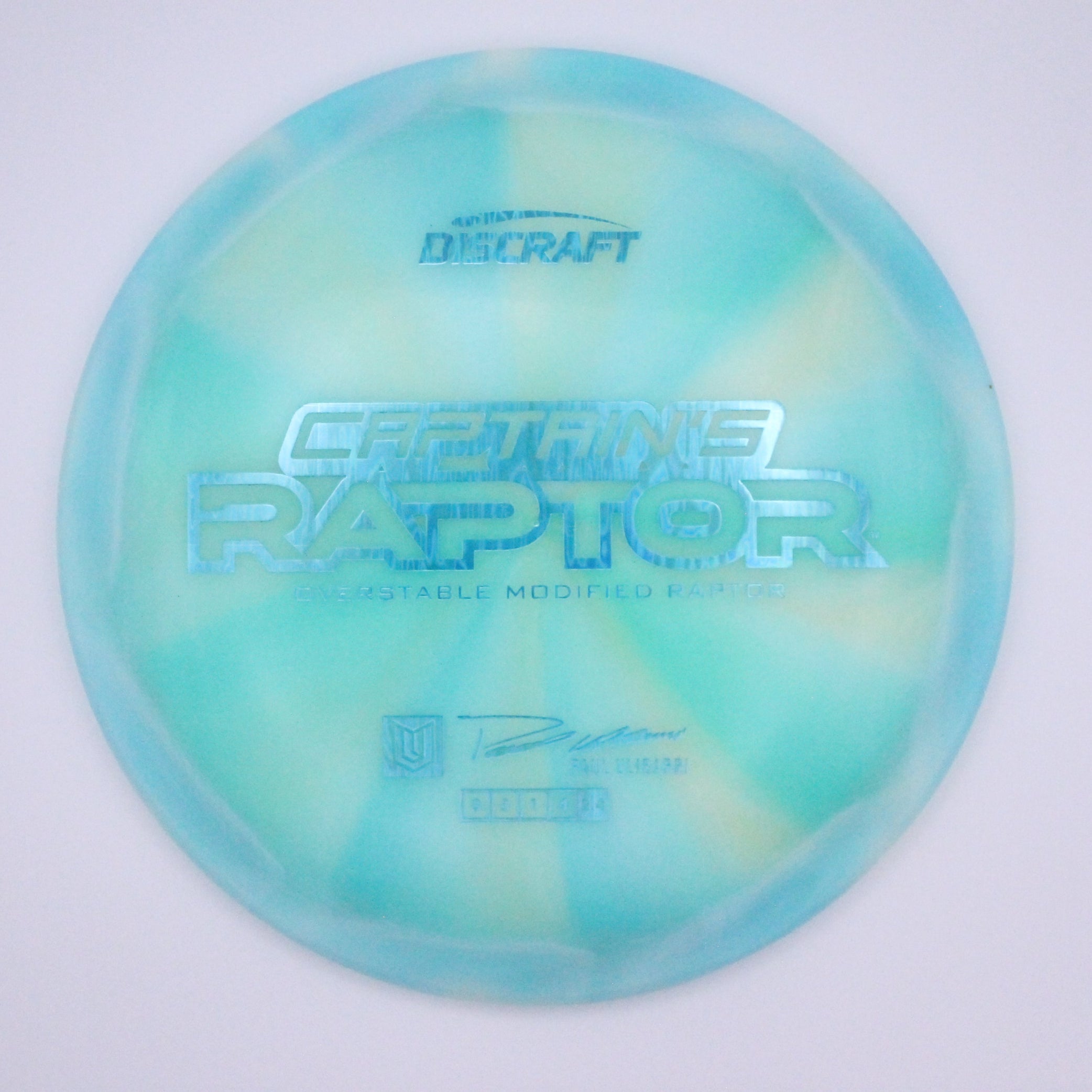 Discraft Fairway Driver Captain’s Raptor Z-Line Swirl 2025 Paul Ulibarri Special Blend
