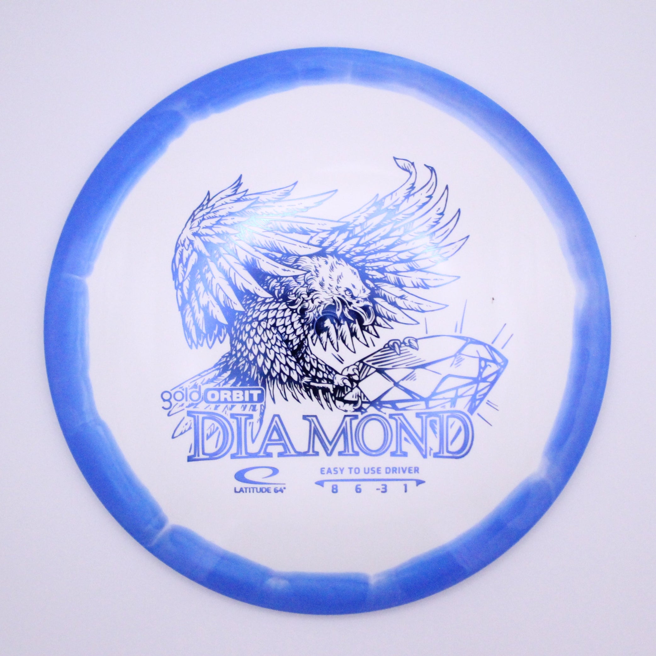 Latitude64 | Fairway Driver | Diamond | Gold Orbit | Stock Stamp