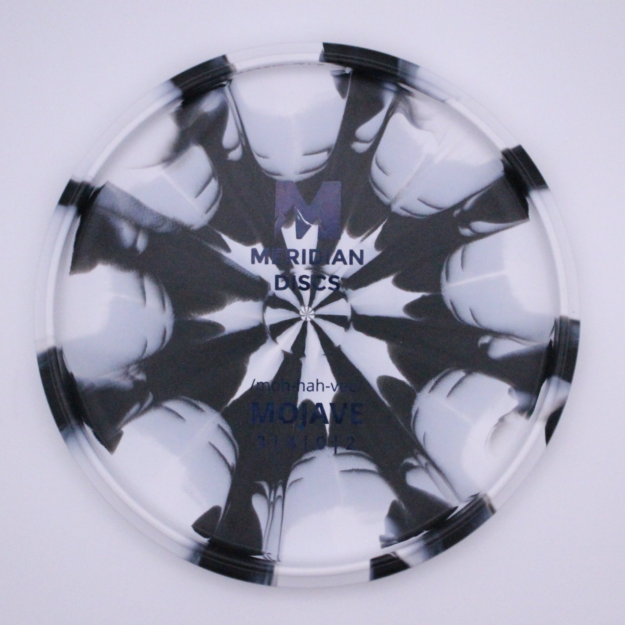 Meridian Putt & Approach Mojave Marbled Graphite Bottom Stamp