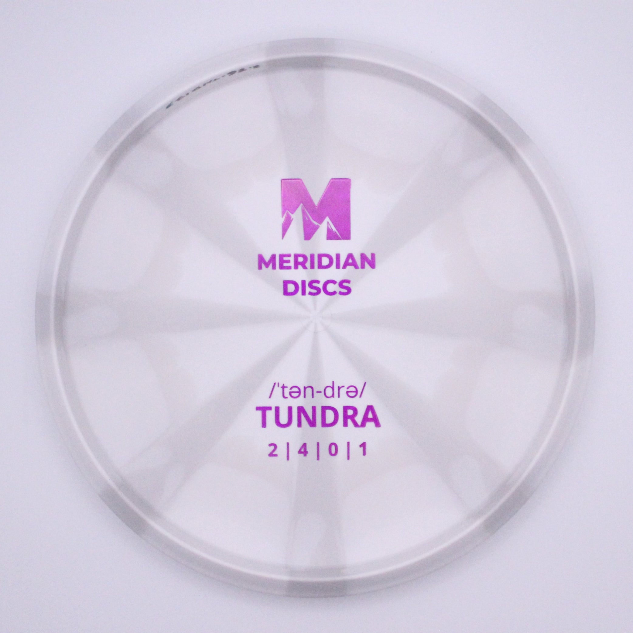 Meridian Putt & Approach Tundra Marbled Graphite Bottom Stamp