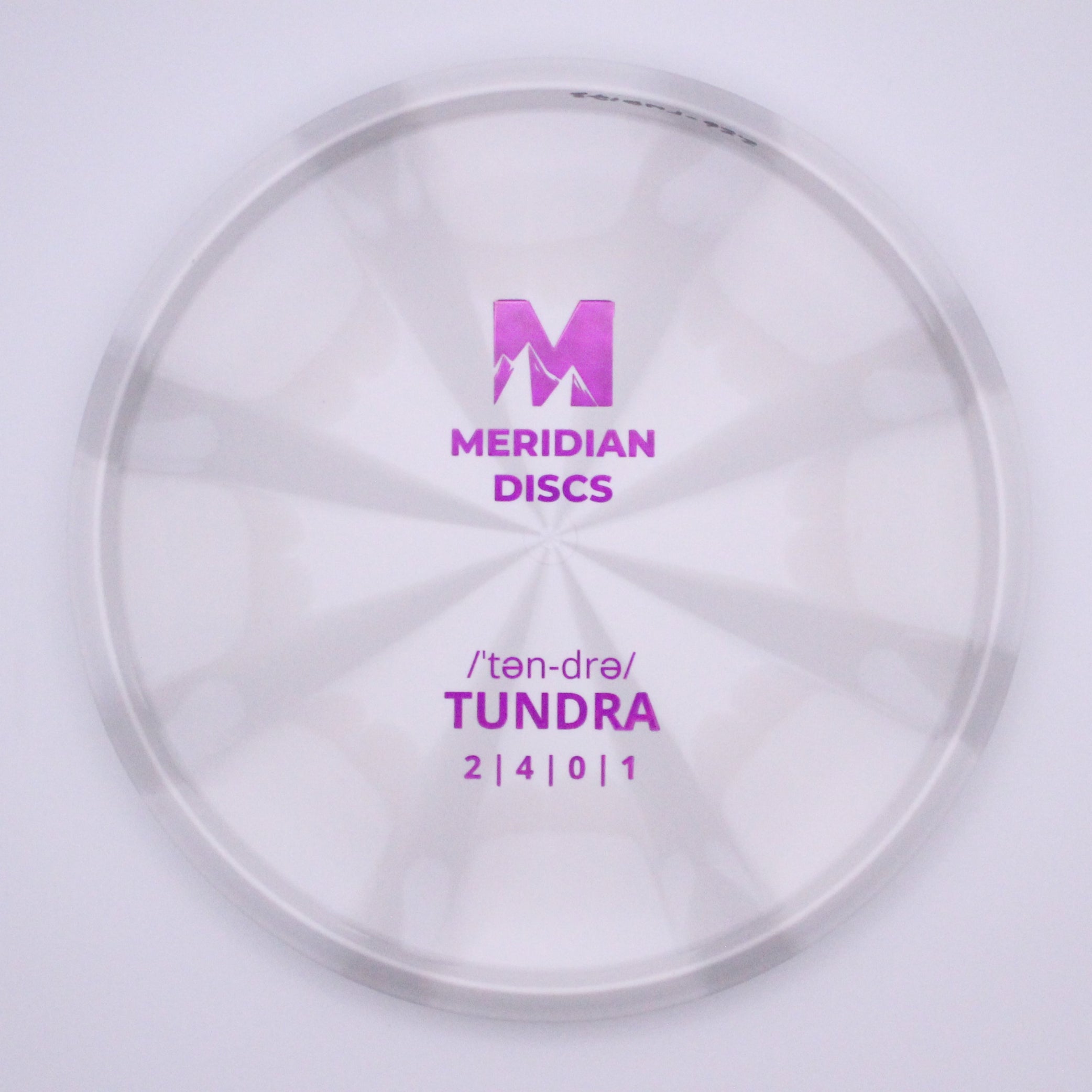 Meridian Putt & Approach Tundra Marbled Graphite Bottom Stamp