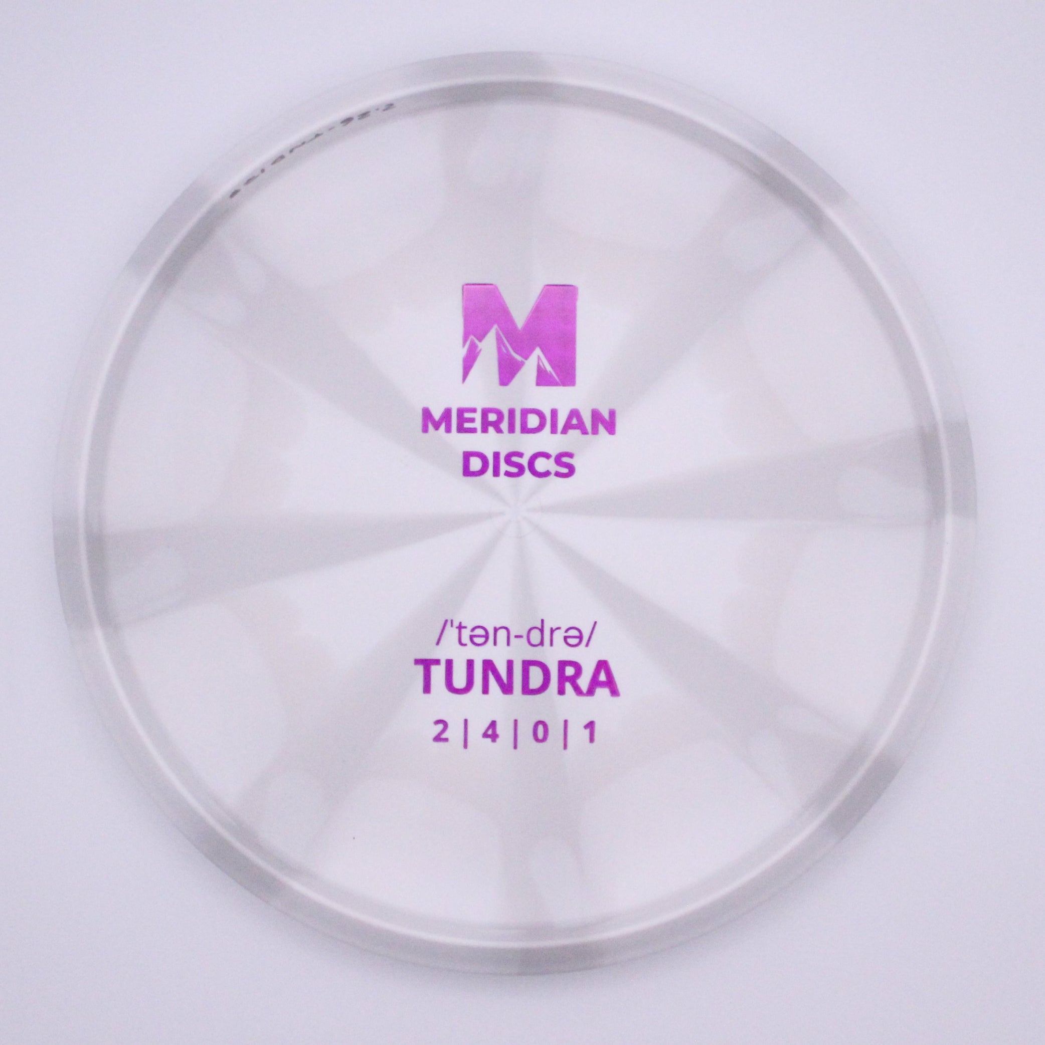 Meridian Putt & Approach Tundra Marbled Graphite Bottom Stamp